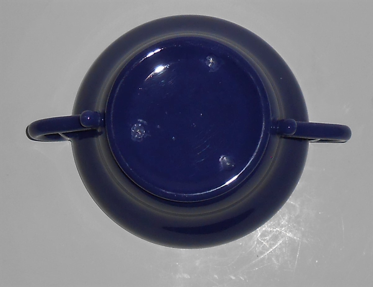 Franciscan Pottery El Patio Cobalt VERY RARE Bouillon C