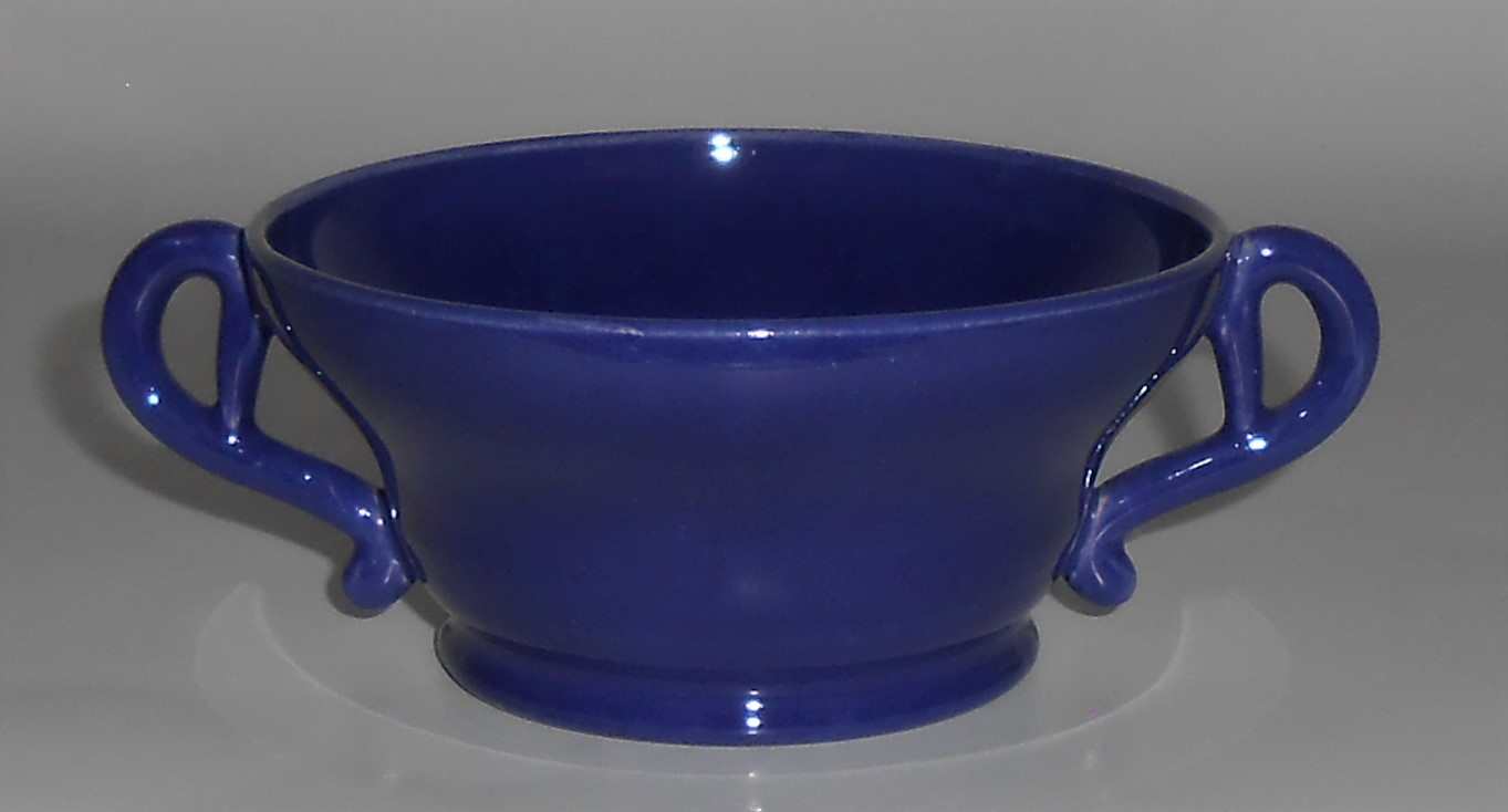 Franciscan Pottery El Patio Cobalt VERY RARE Bouillon C