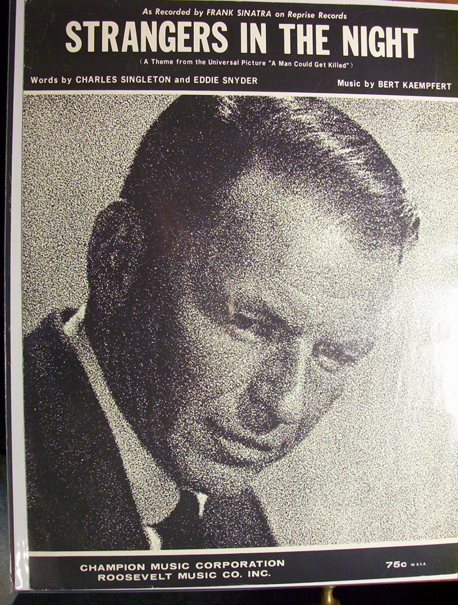 Sheet Music For 1966 Strangers In The Night
