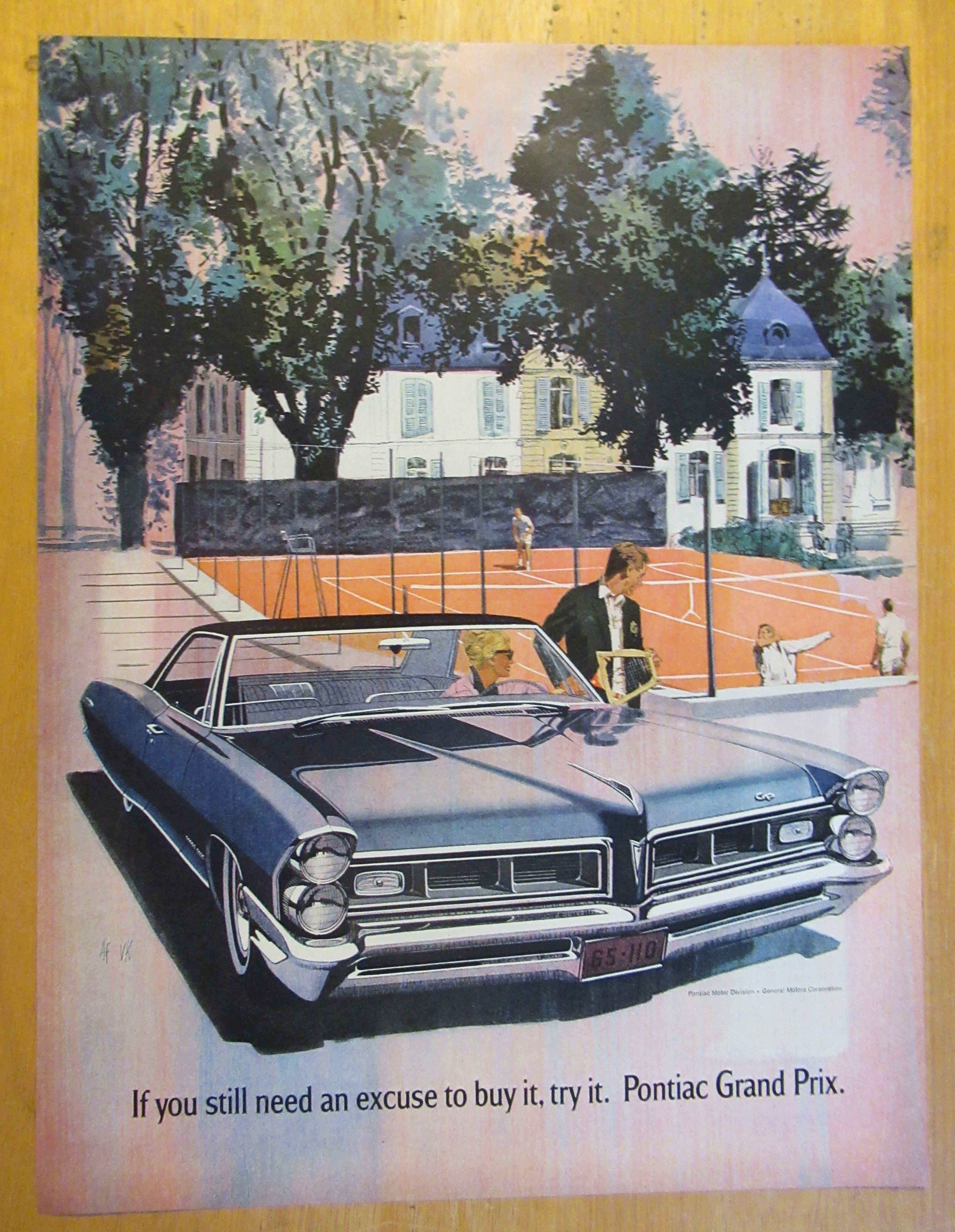 1965 Pontiac Automobile with Pontiac Grand Prix