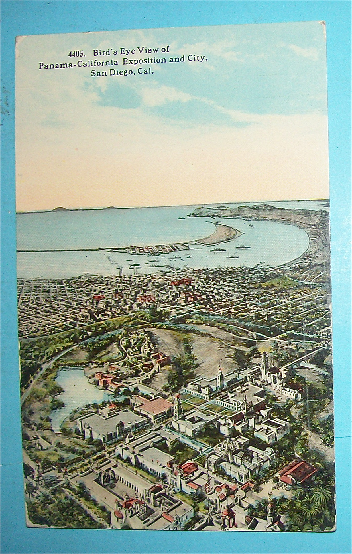 Bird's Eye View Of Panama Calif Exposition Postcard