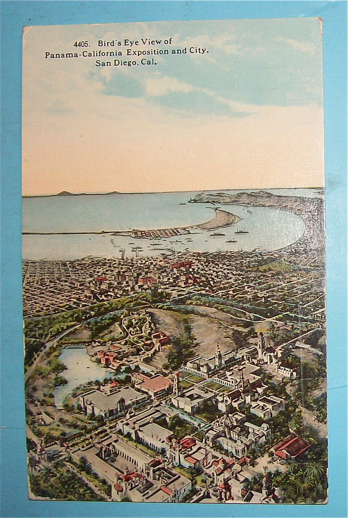 Bird's Eye View Of Panama Calif Exposition Postcard