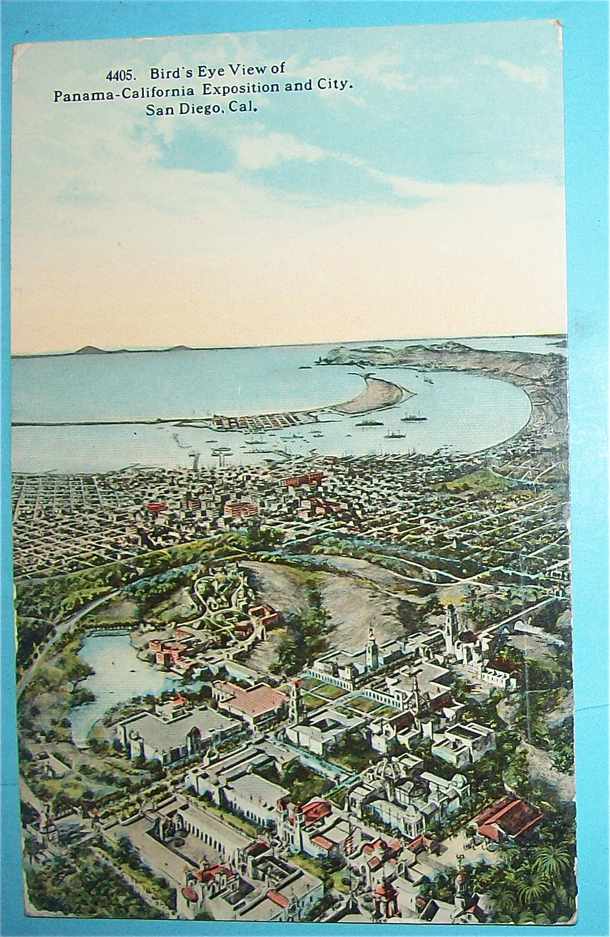 Bird's Eye View Of Panama Calif Exposition Postcard
