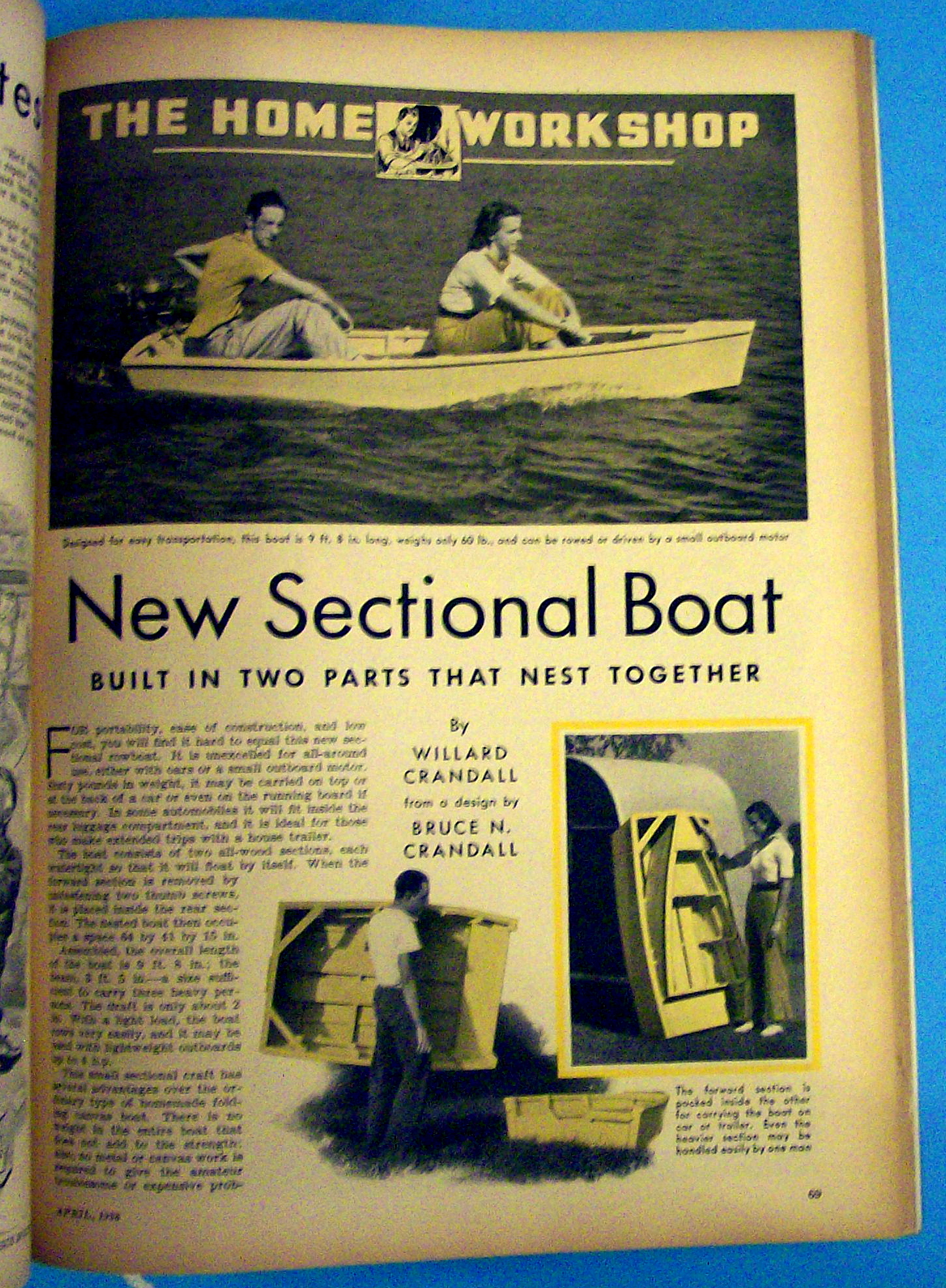 Popular Science Magazine April 1938 Rocket Ride