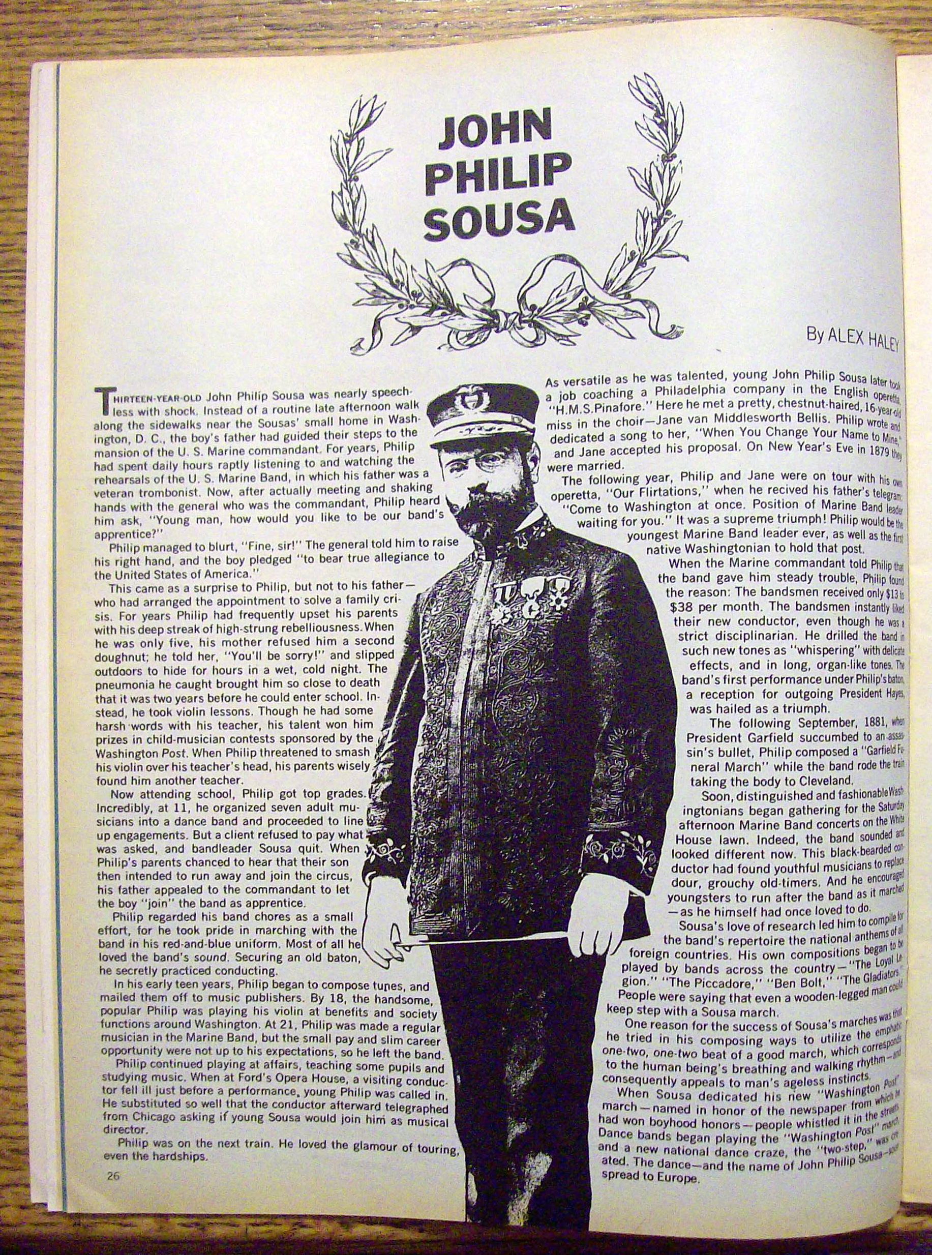 Boys Life Magazine-July 1966-John Philip Sousa
