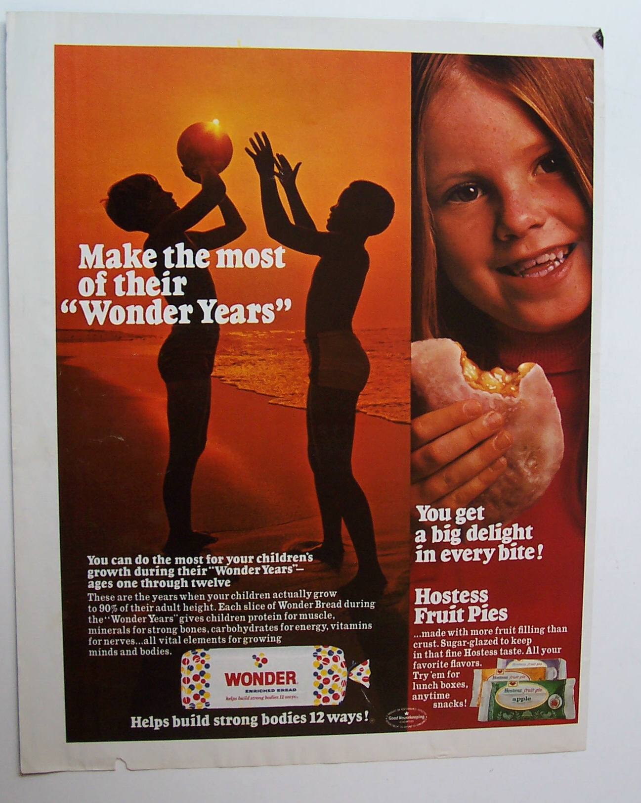 1969 Wonder Bread & Hostess Pies