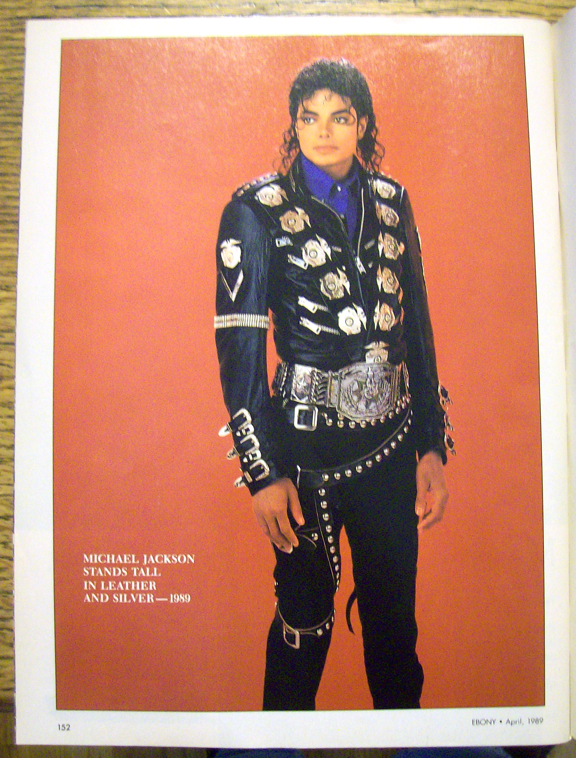 Ebony Magazine-April 1989-Michael's Last Tour