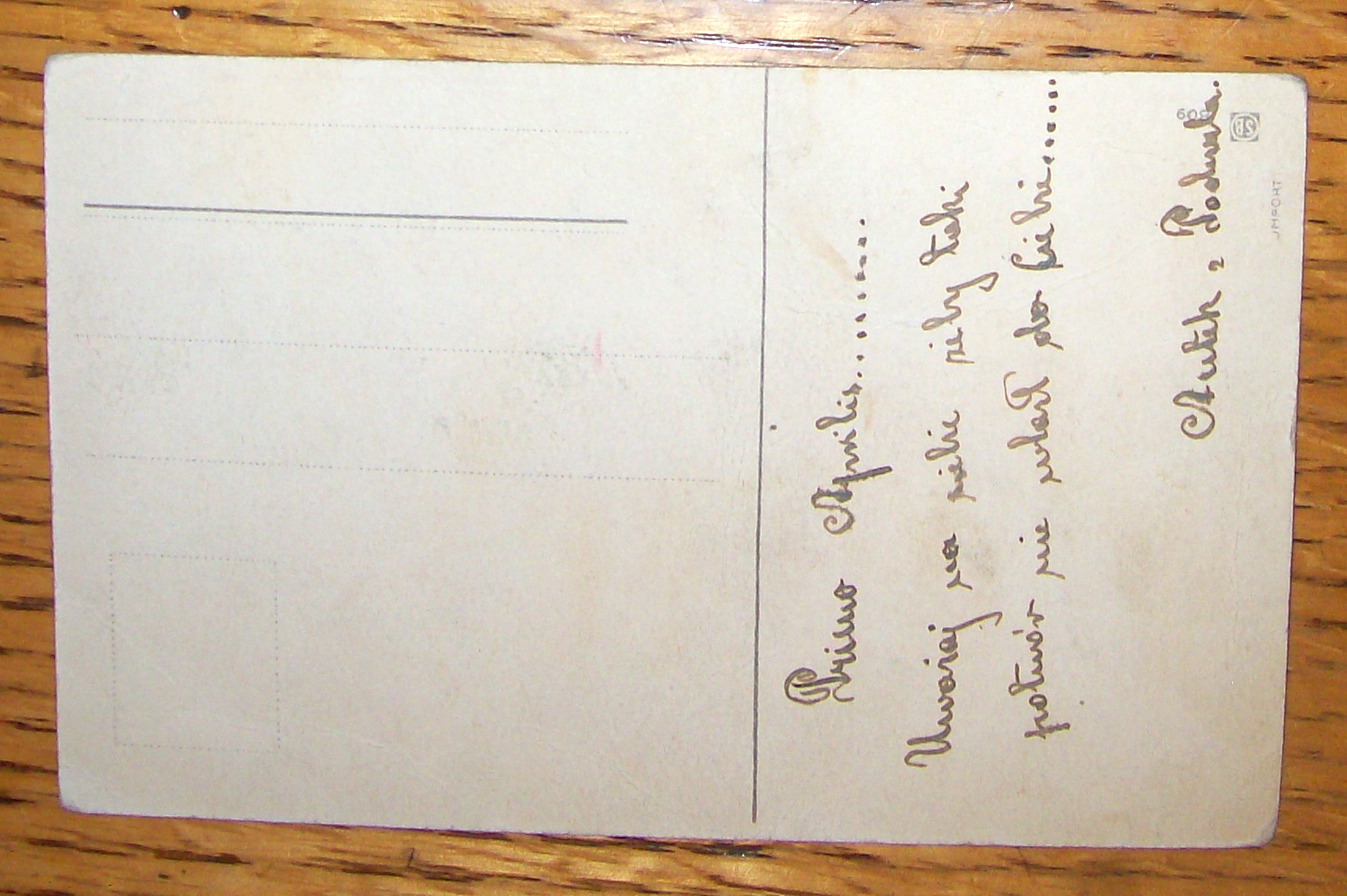 A Man With A Cloth And Rat In His Mouth Postcard