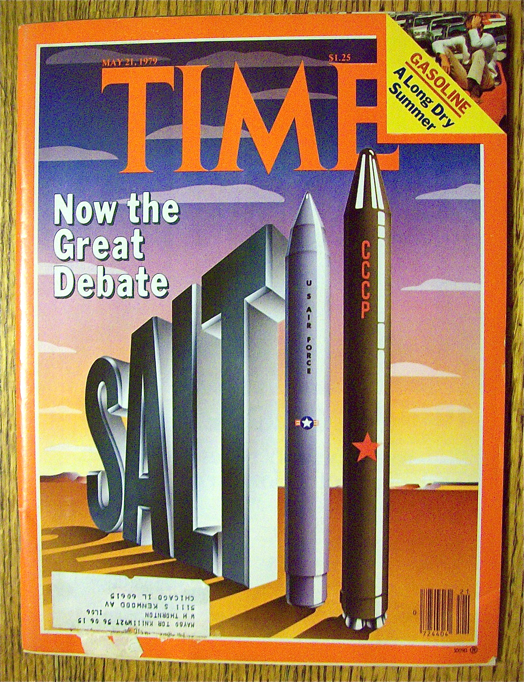 Time Magazine May 21, 1979 Salt: Now The Great Debate