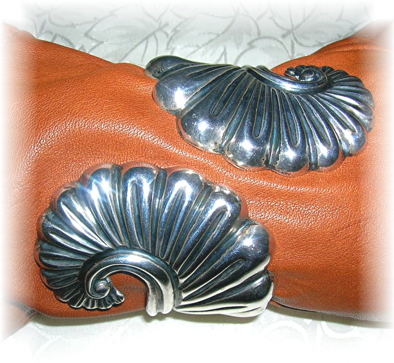 Vintage Signed Mexican Sterling Silver Bracel