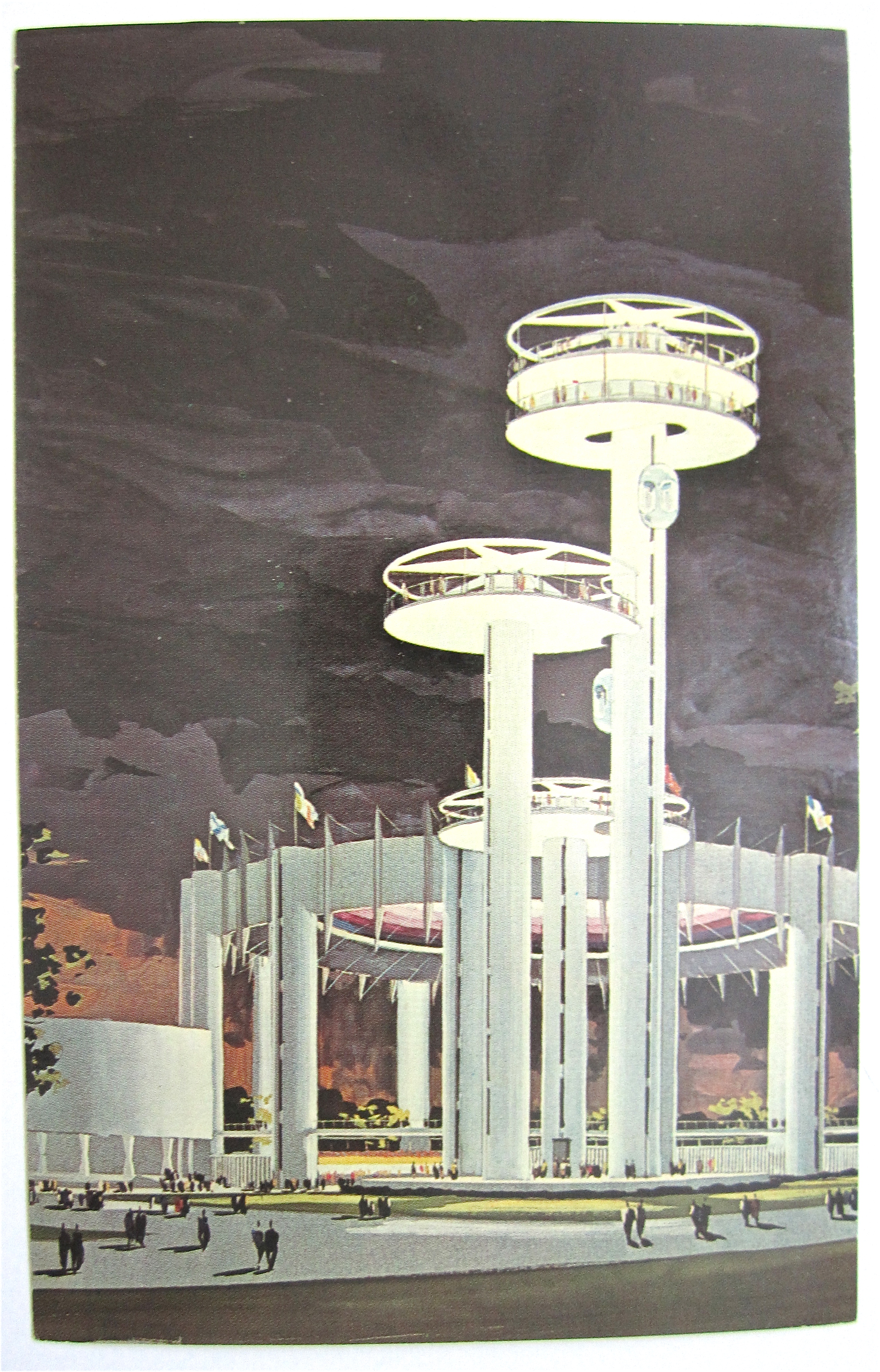 New York State Exhibit, New York World Fair Postcard