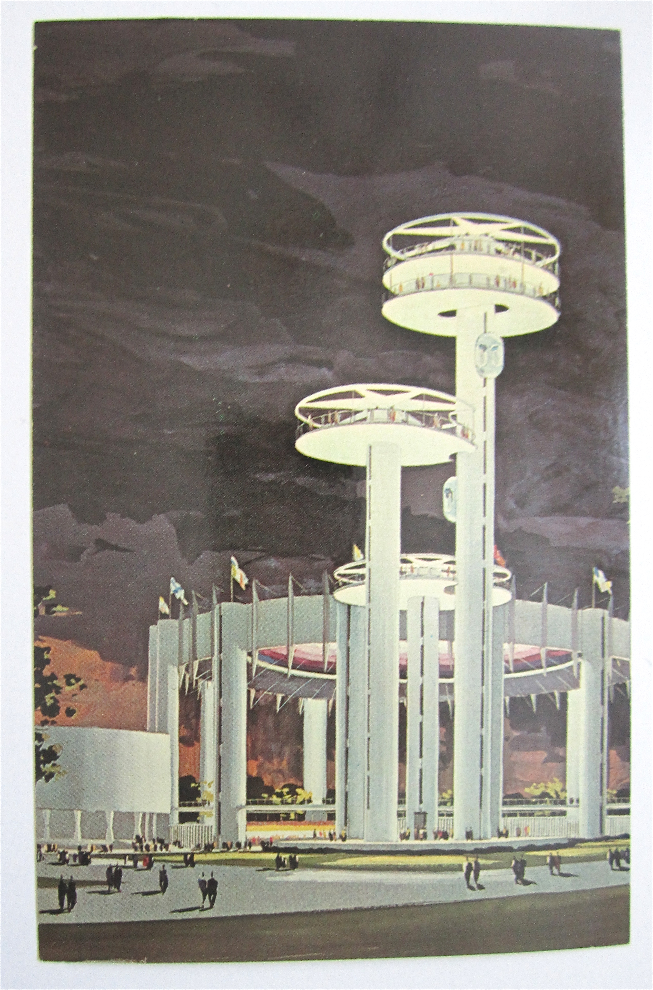 New York State Exhibit, New York World Fair Postcard