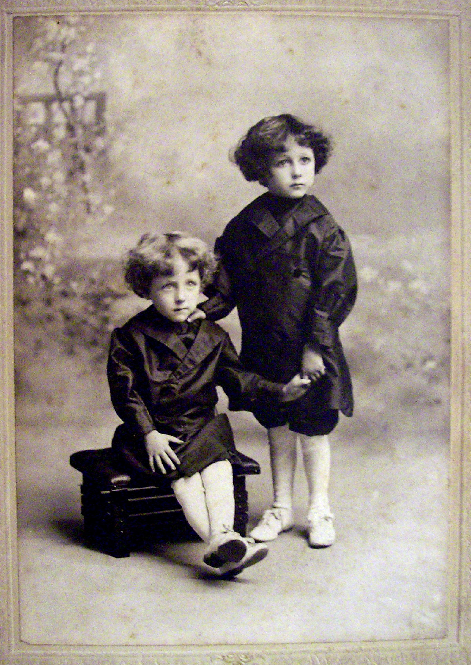 Brothers In Arms - Cabinet Photo of Two Brothers