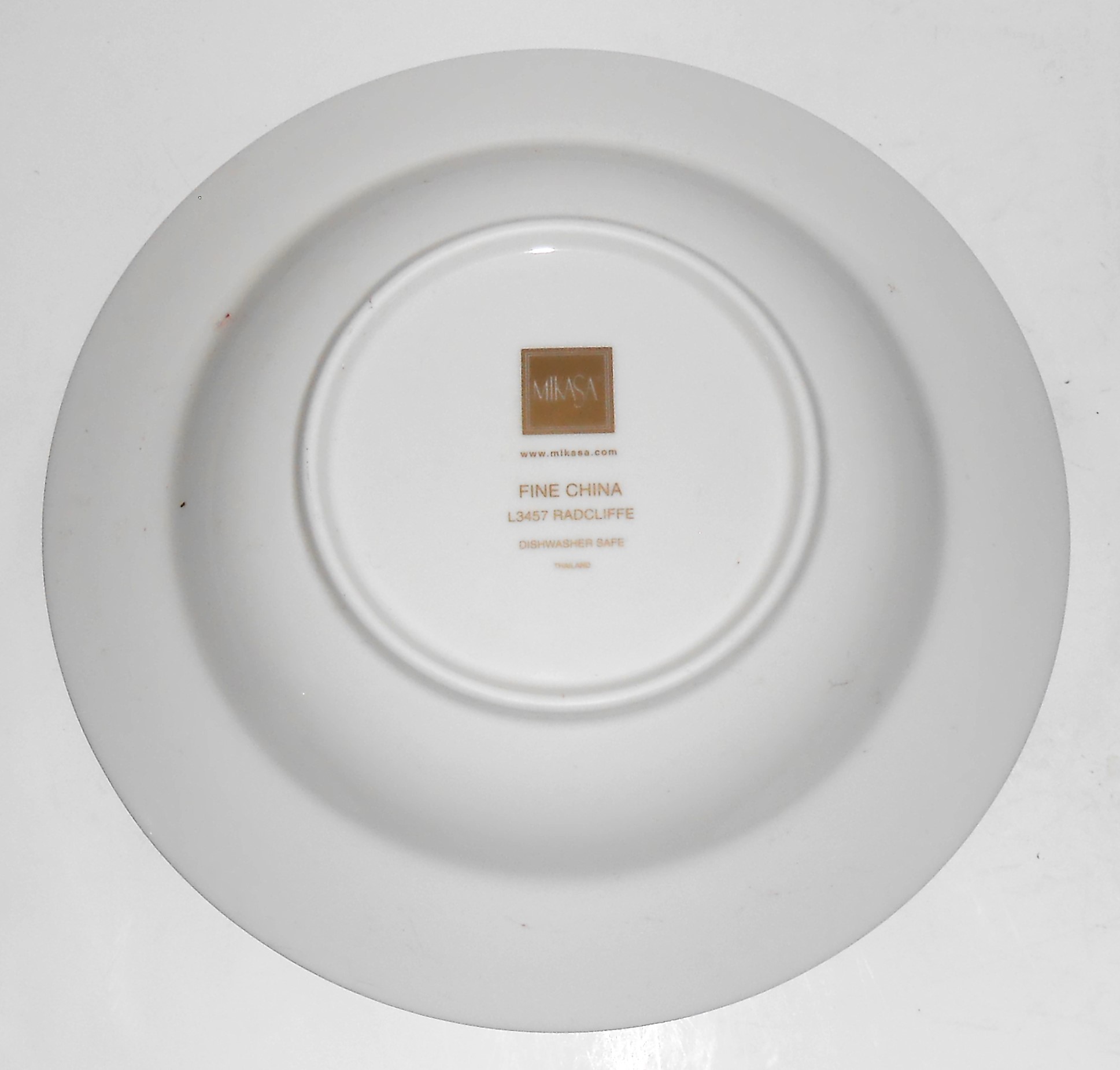 Mikasa Fine China Porcelain Radcliffe Gold Soup Bowl