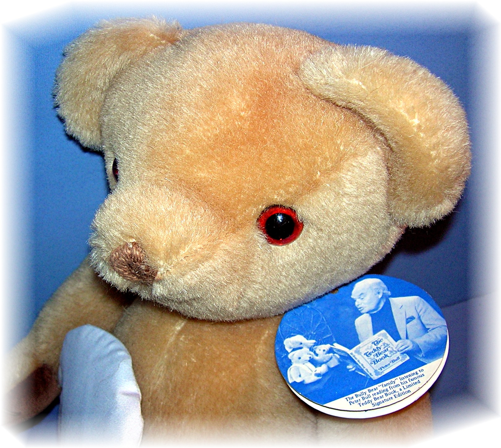 English Mohair Signed Peter Bull Limited Edition Bear.