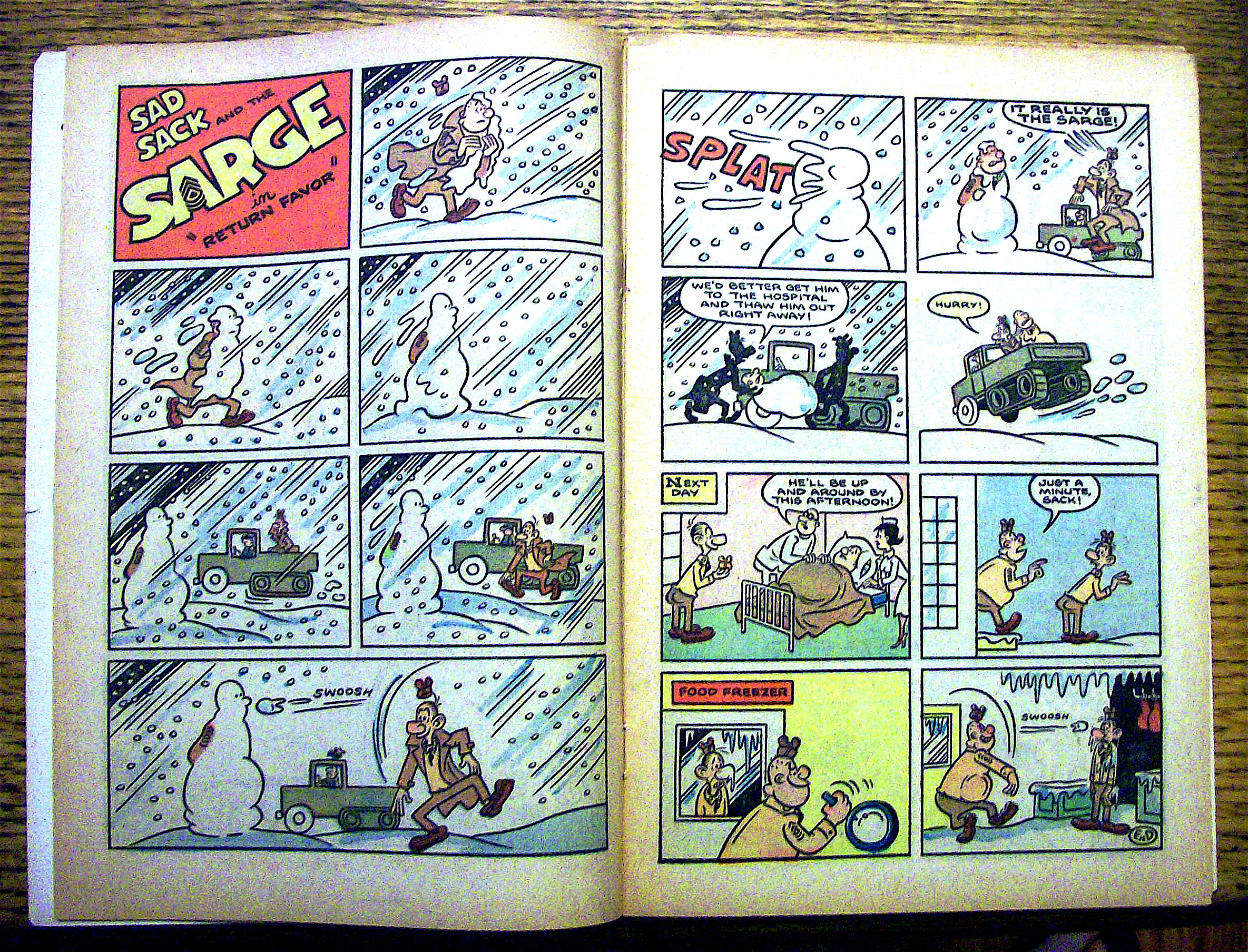 Sad Sack And The Sarge #33 October 1962 Same Show