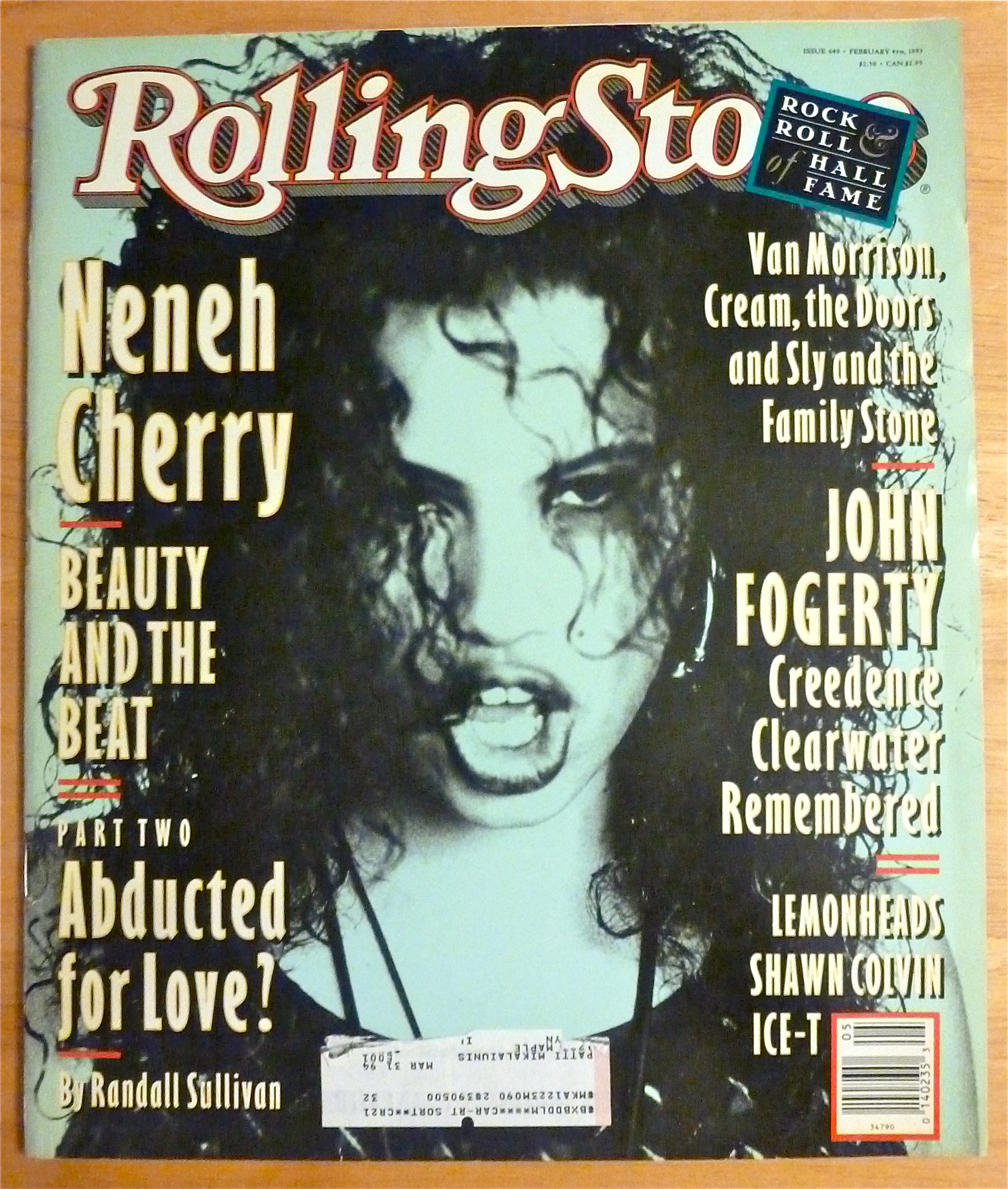 Rolling Stone-February 4, 1993-Neneh Cherry
