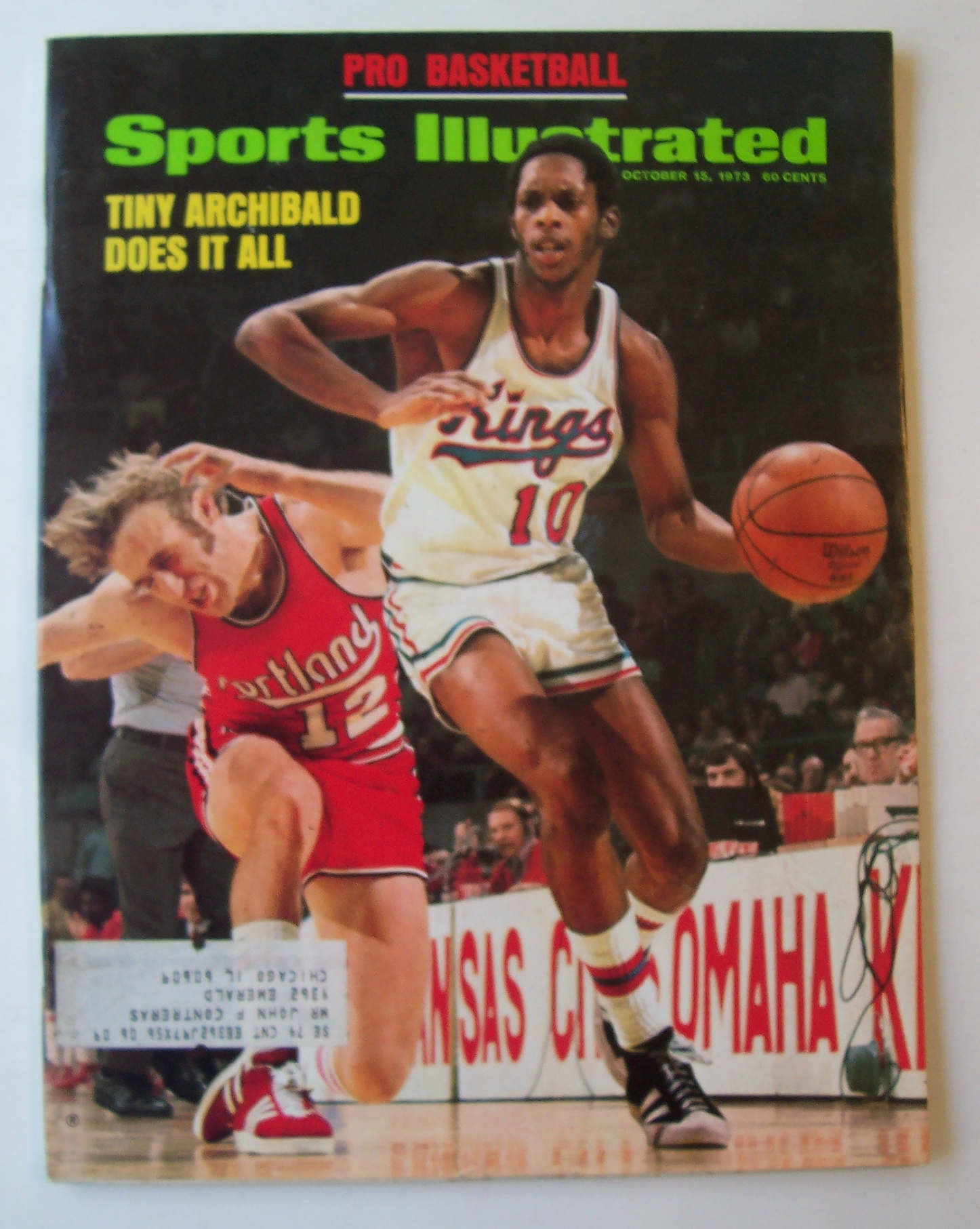 Sports Illustrated Magazine-October 15, 1973-Archibald