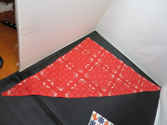 Patriotic Floral Eagle Neckerchief