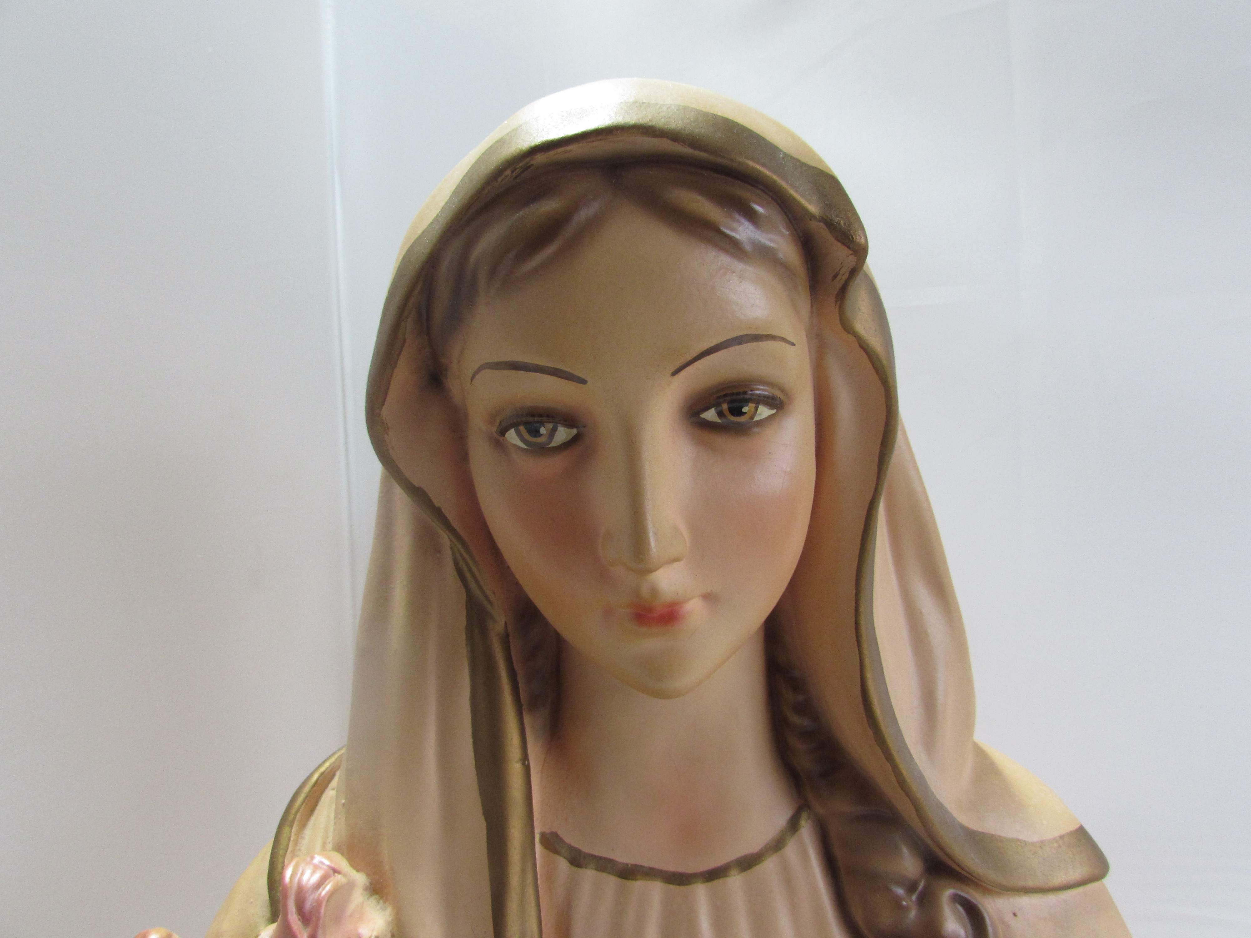 Blessed Virgin Mary Michigan Artistre Statue Night Lamp