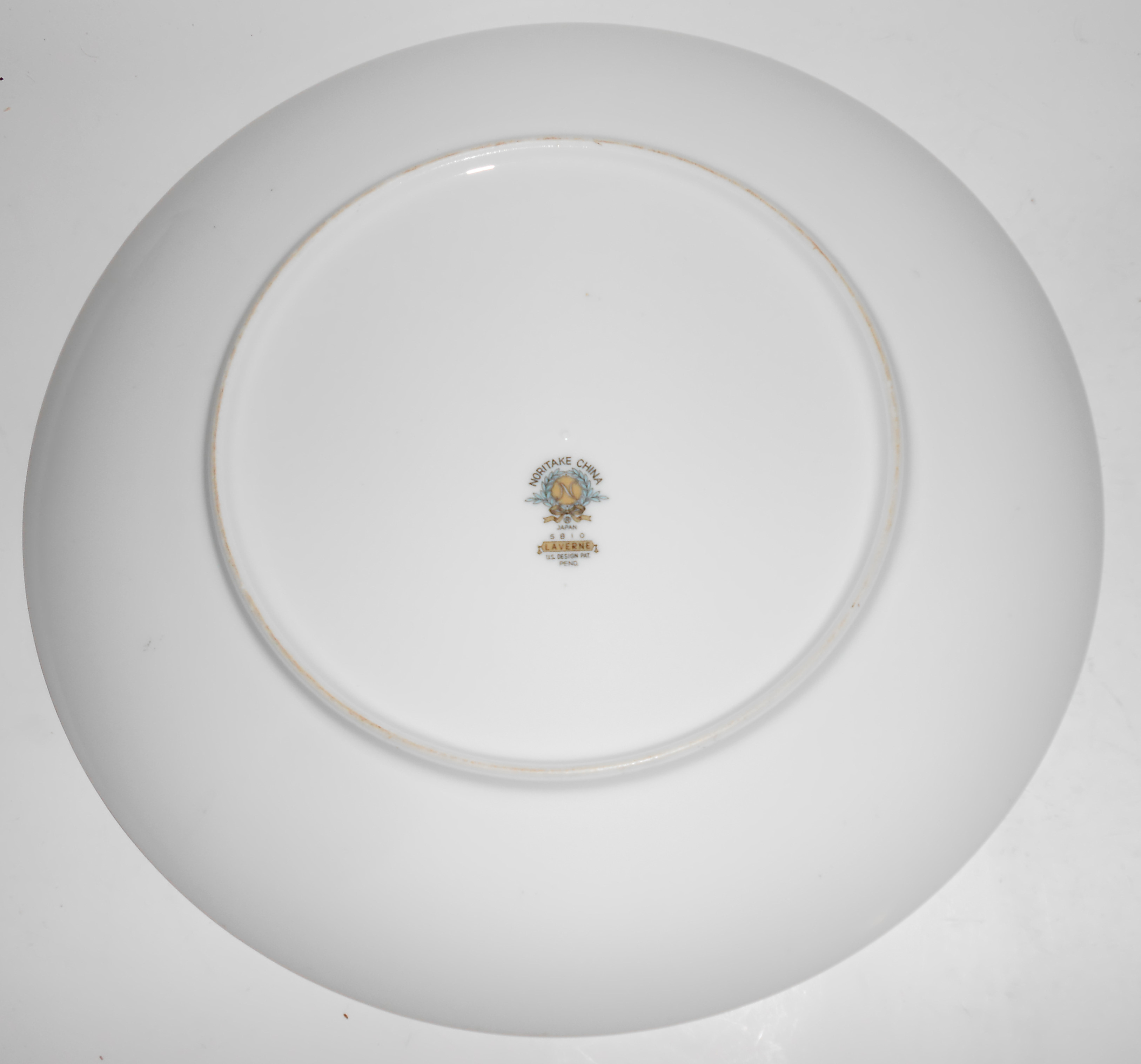 Noritake China Porcelain Laverne Dinner Plate