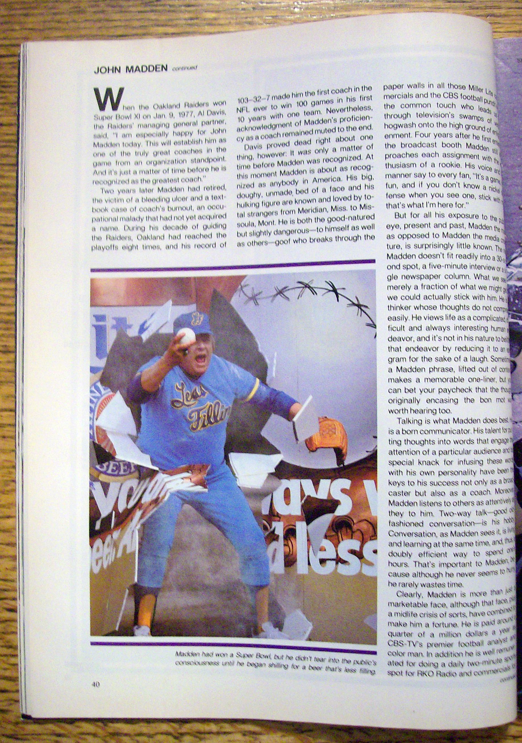 Sports Illustrated Magazine-September 1, 1983-Football