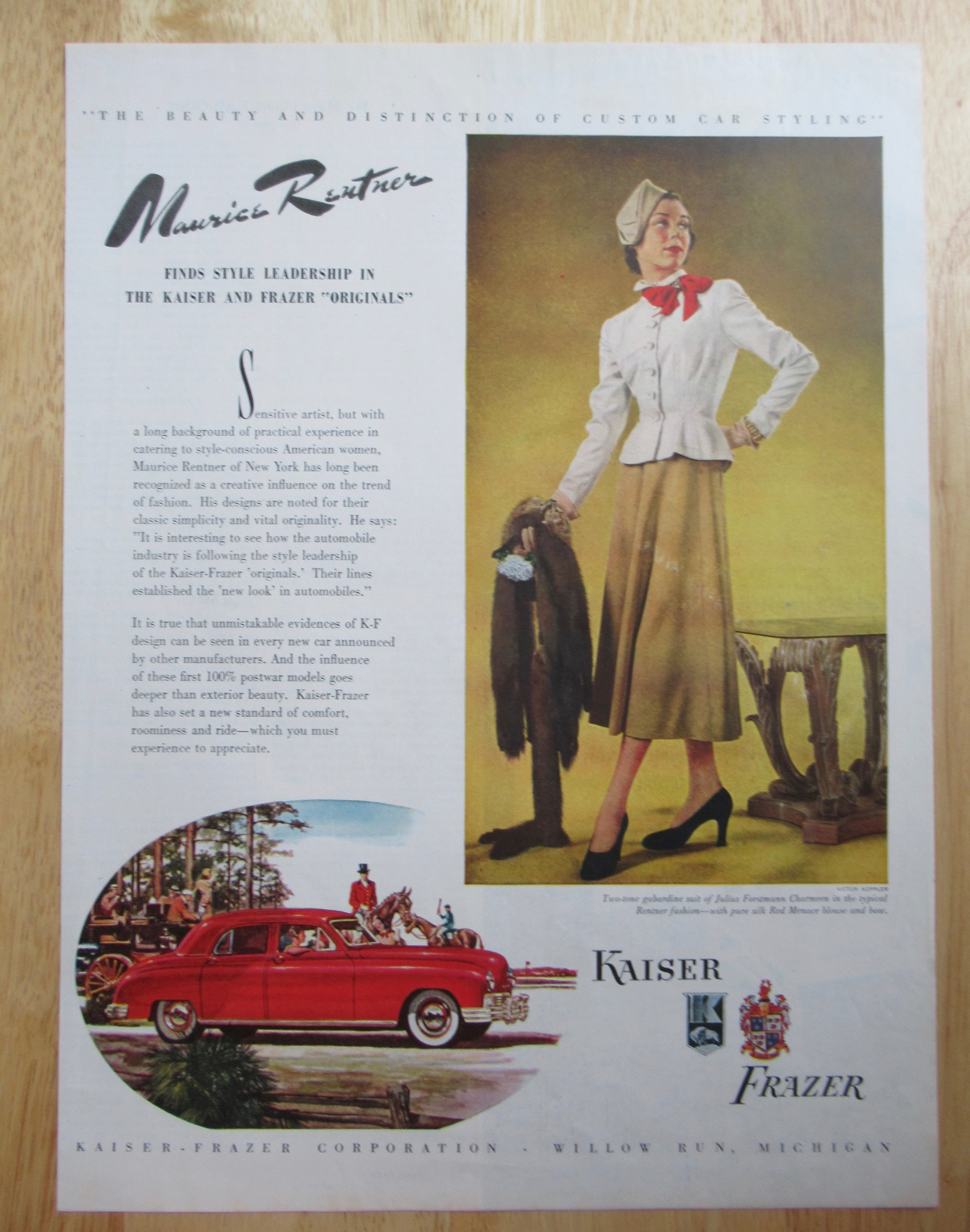 1948 Kaiser and Frazer Cars with Maurice Rentner