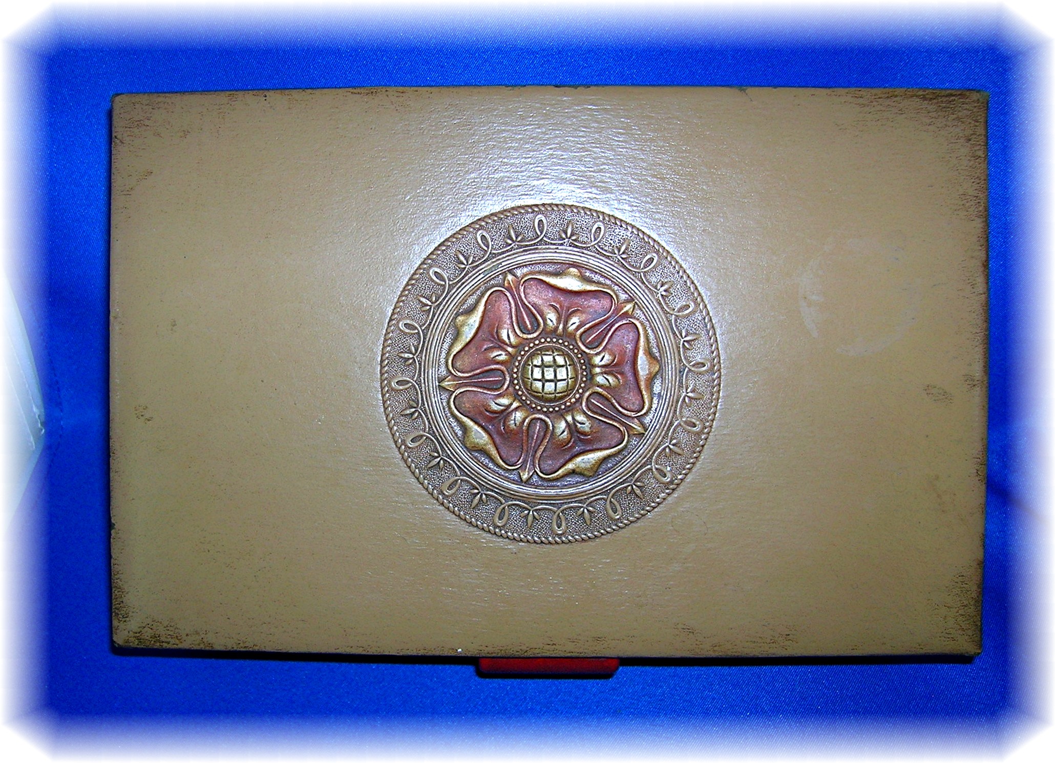 Vintage Jewelry Box With Mirror