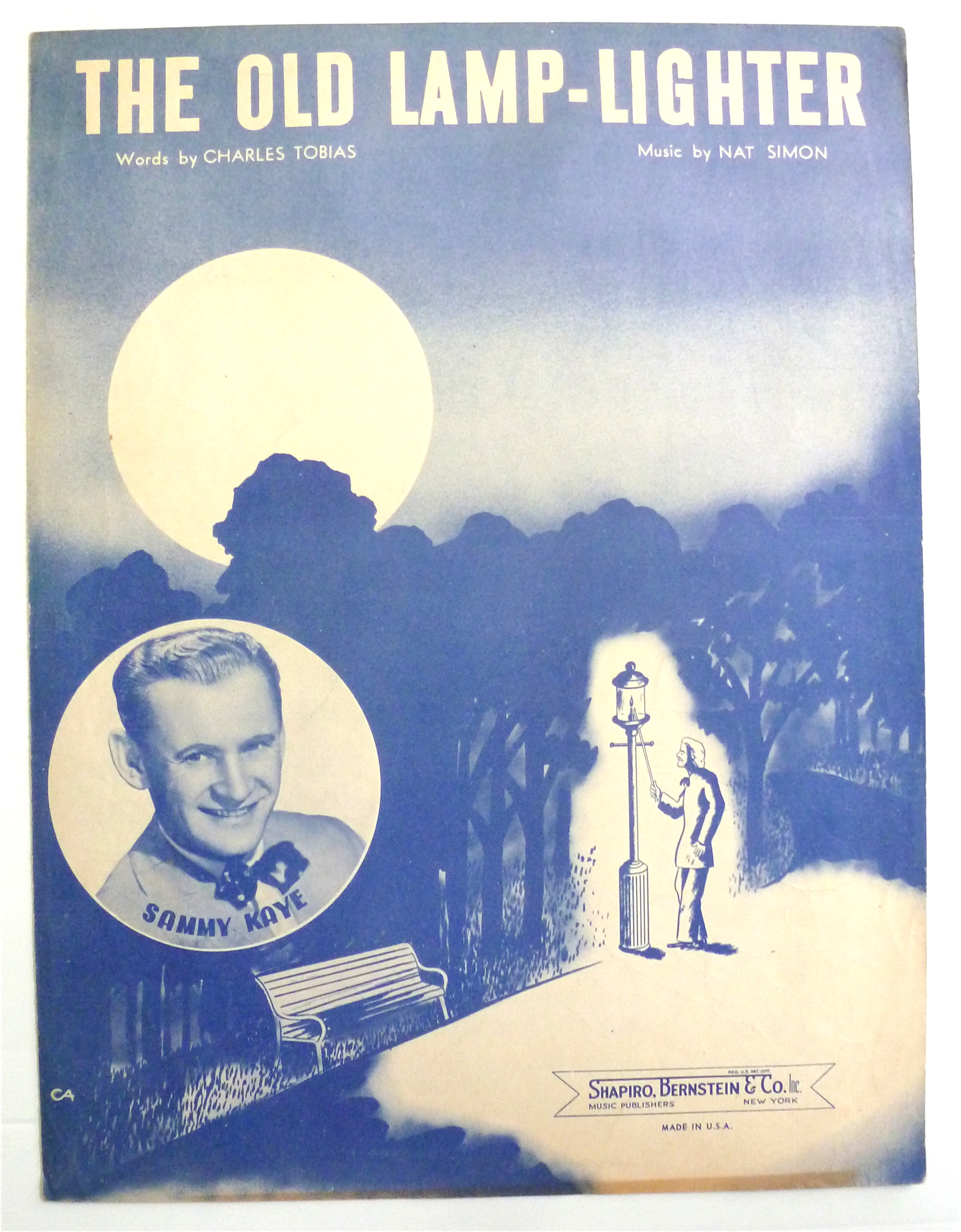 Sheet Music For 1946 The Old Lamp-Lighter