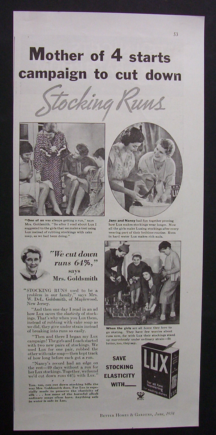 1934  Lux  Soap