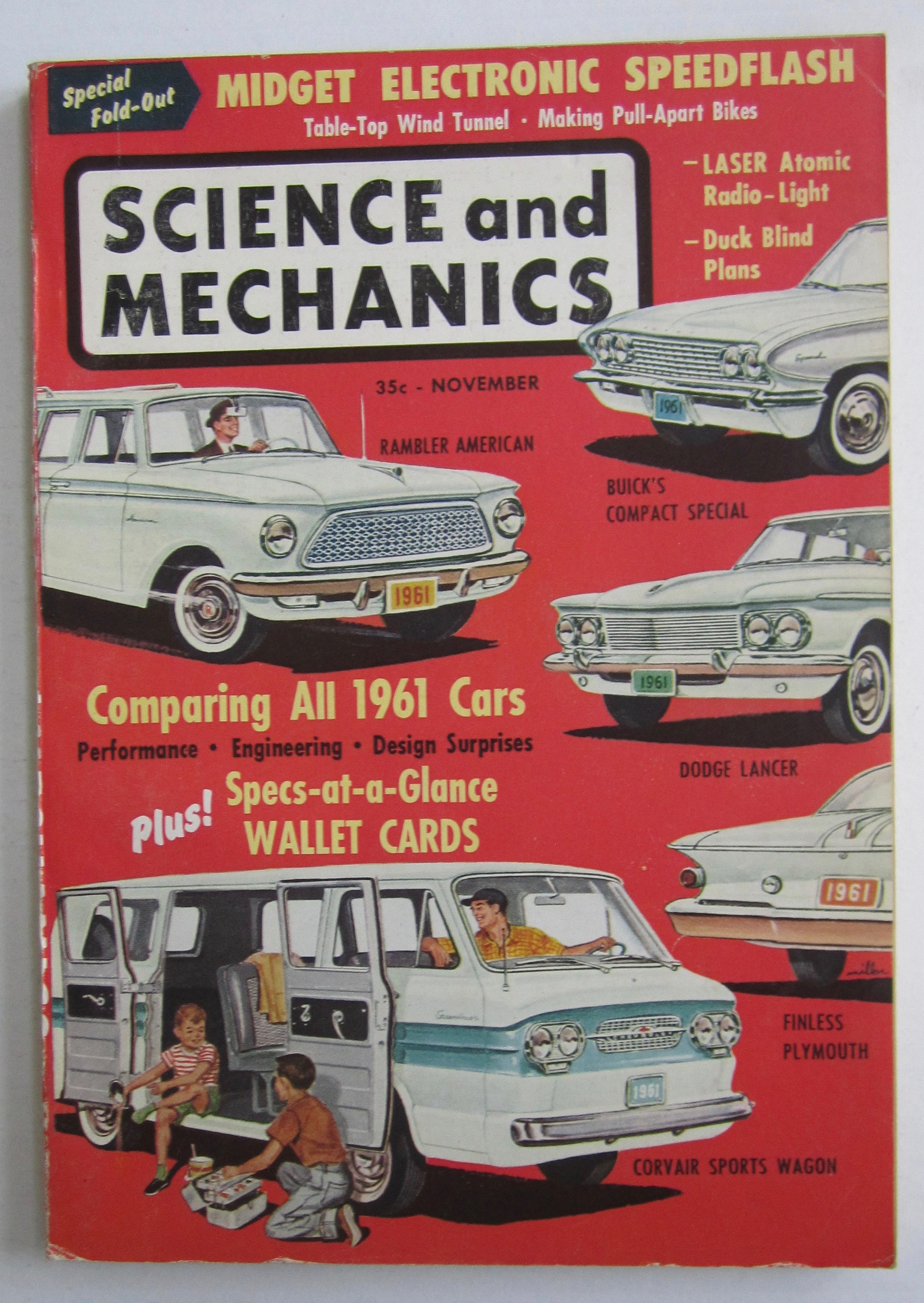 Science and Mechanics November 1960 Comparing 1961 Cars