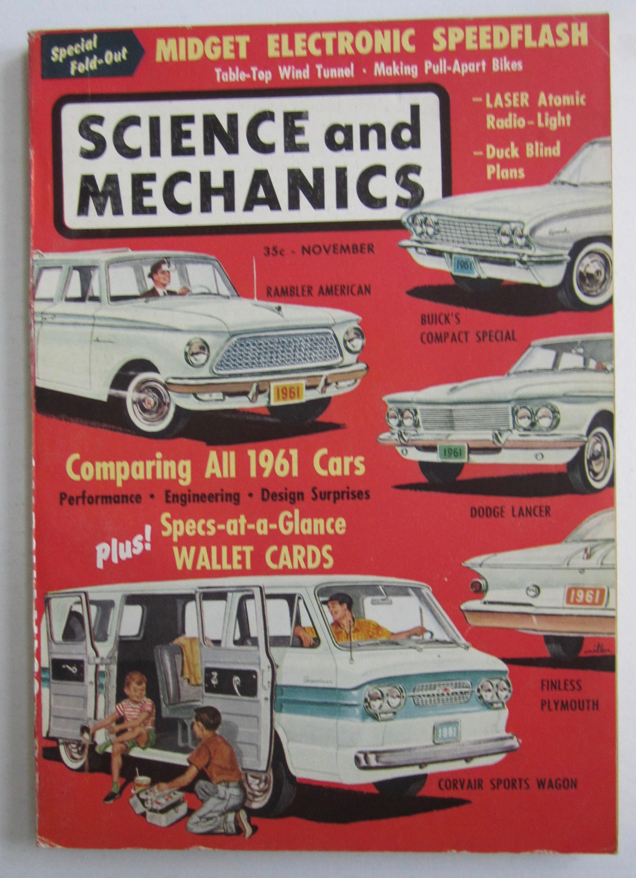 Science and Mechanics November 1960 Comparing 1961 Cars