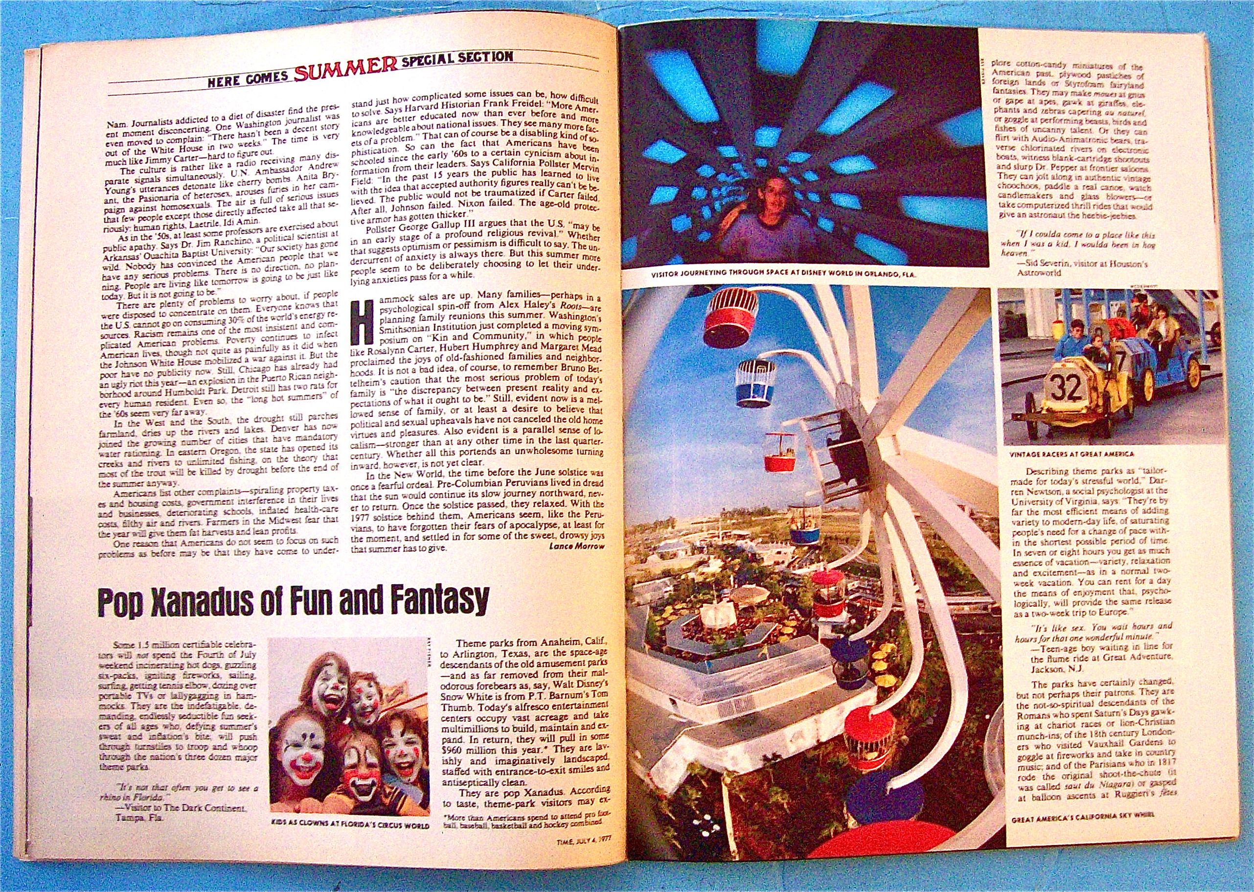Time Magazine July 4, 1977 Summer: New Swimsuits