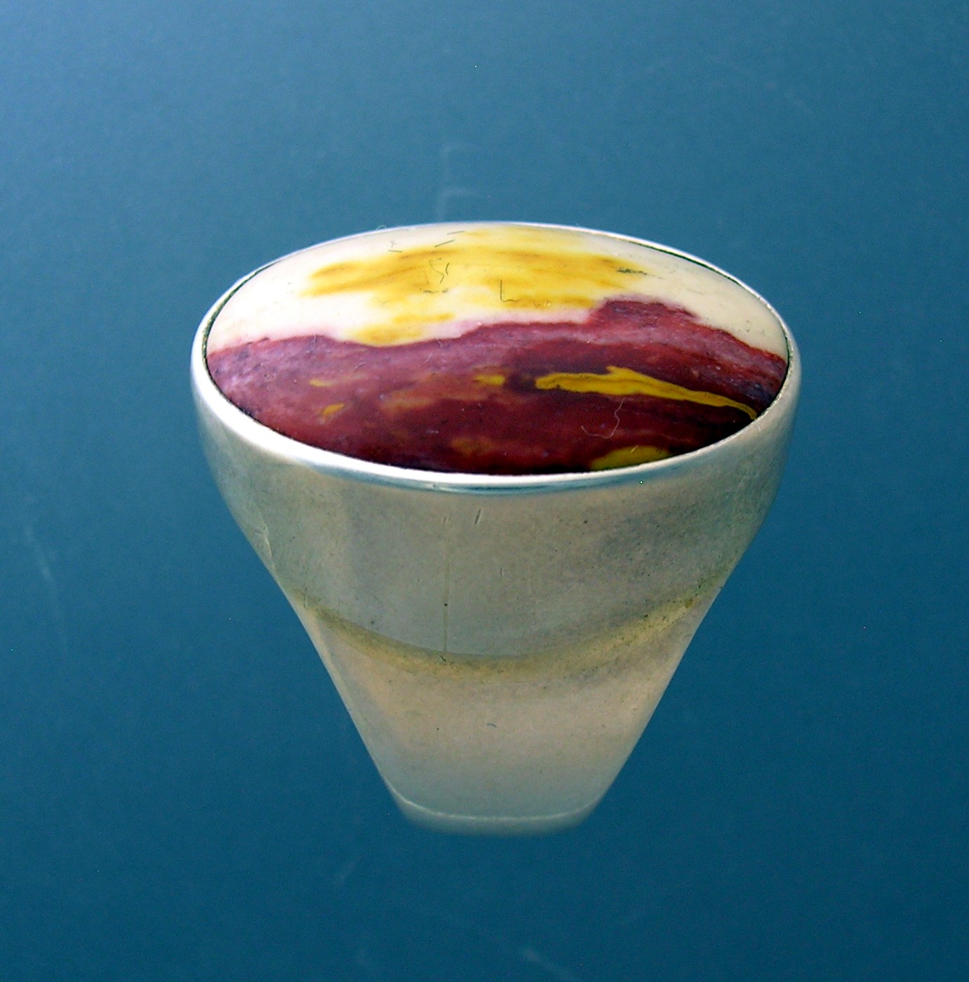 Mookaite Sterling Silver Ring By Starborn
