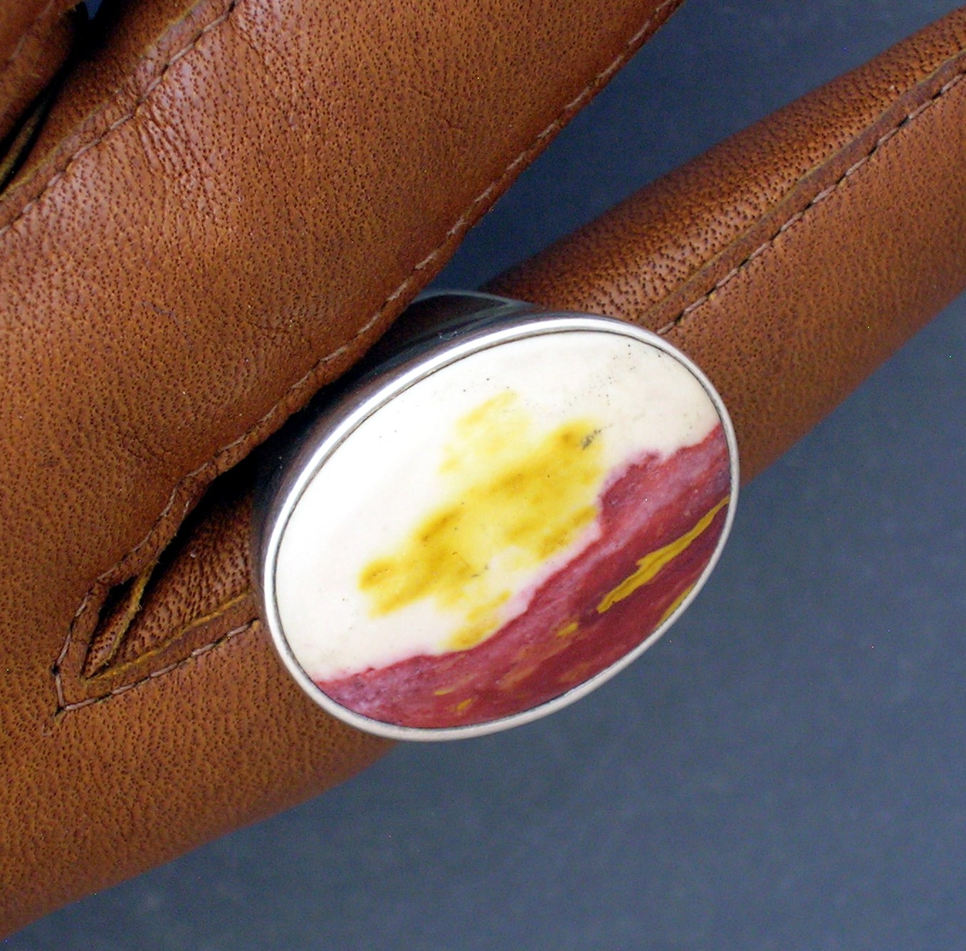 Mookaite Sterling Silver Ring By Starborn