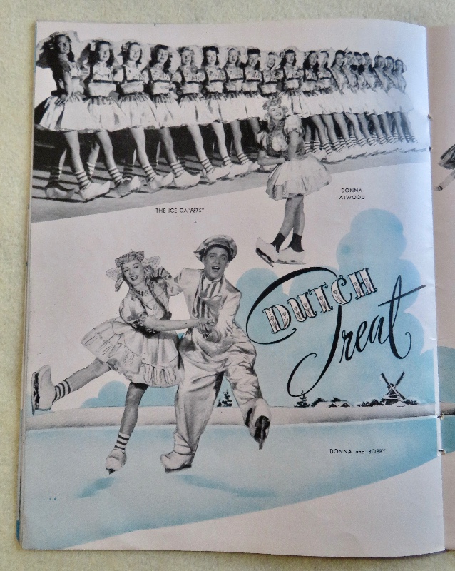 Original 1948 Sexy George Petty Pin Up Girl Ice Capades Program