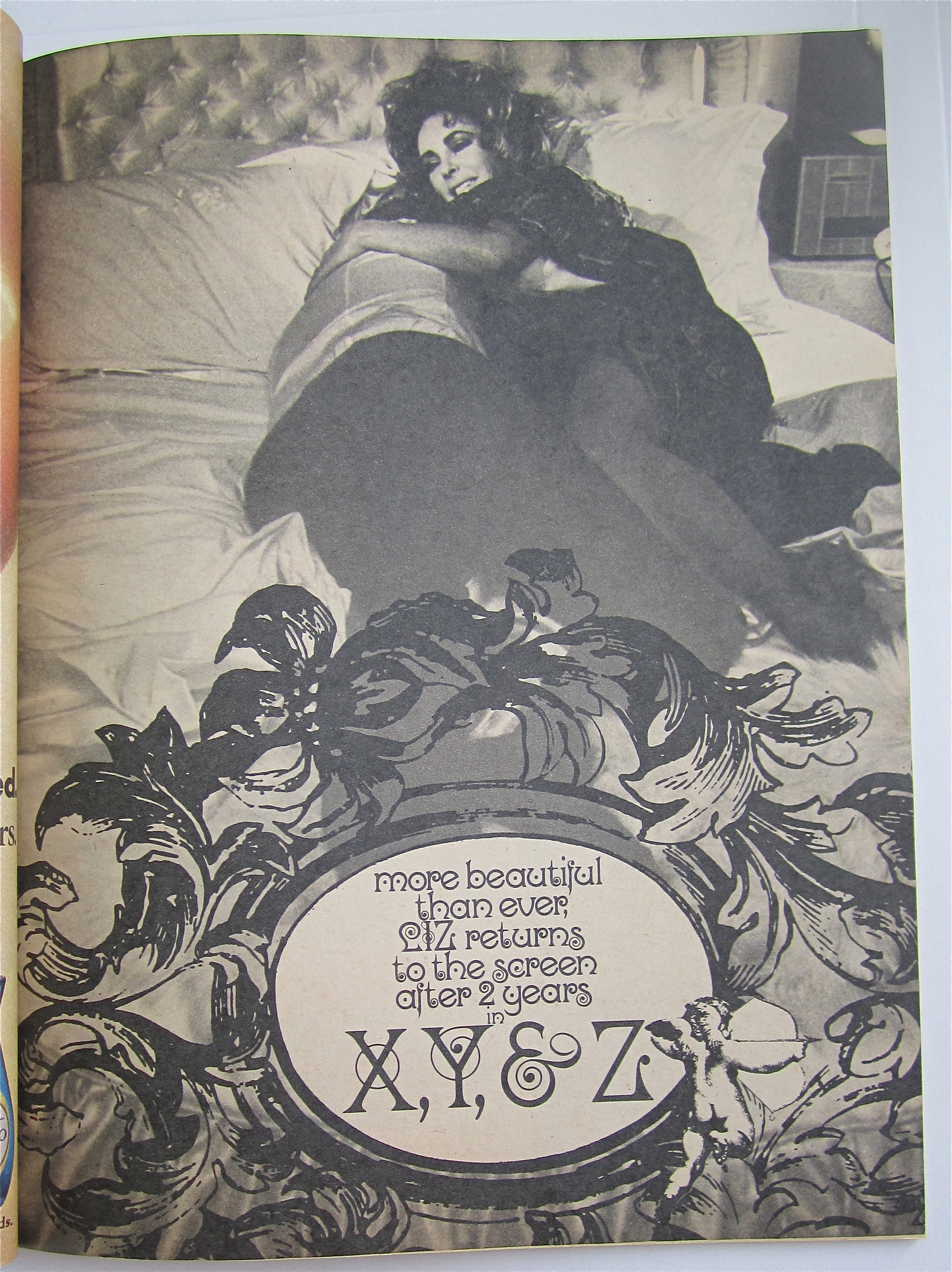 Screen Stories Magazine July 1971 Elizabeth Taylor