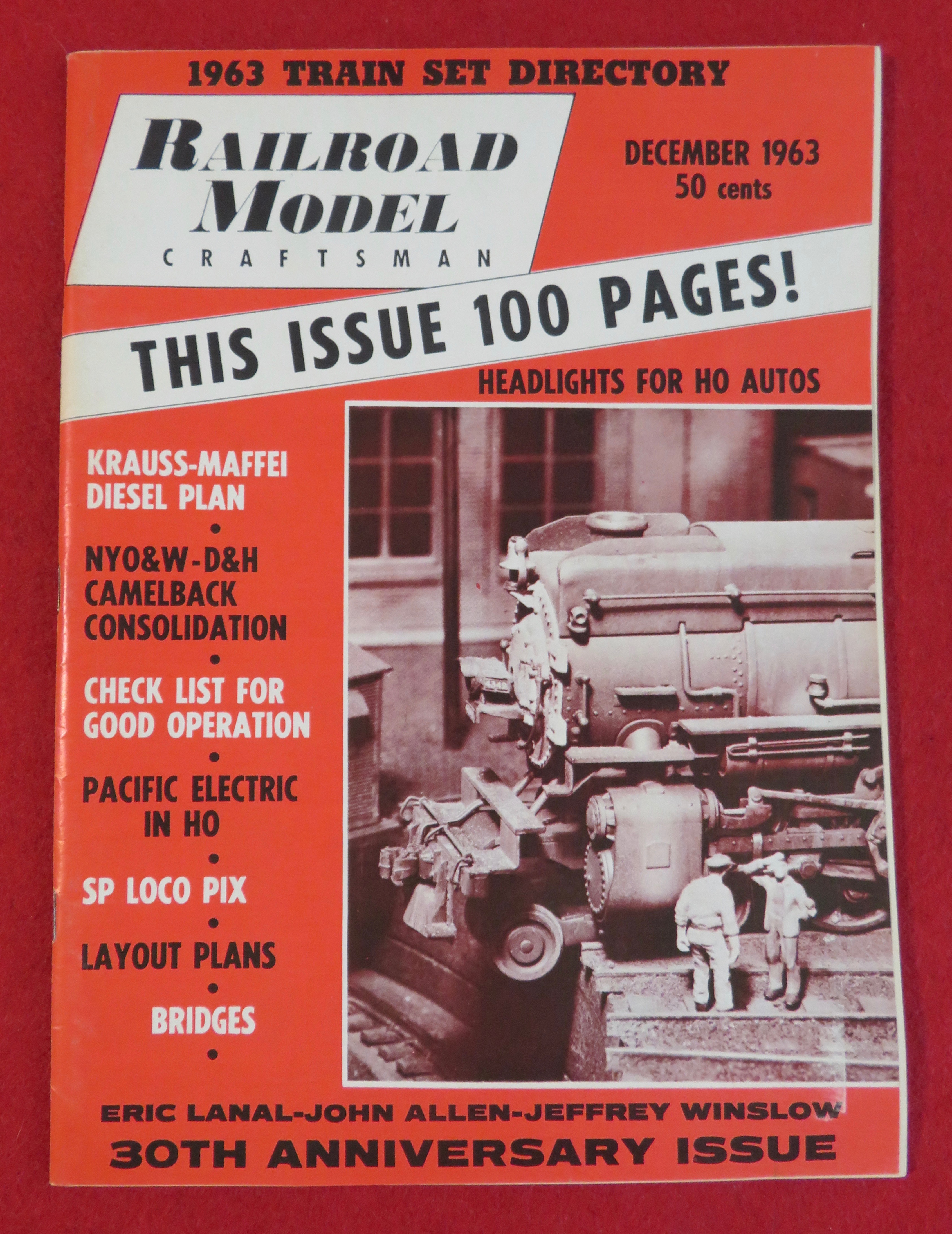 Railroad Model Craftsman Magazine December 1963
