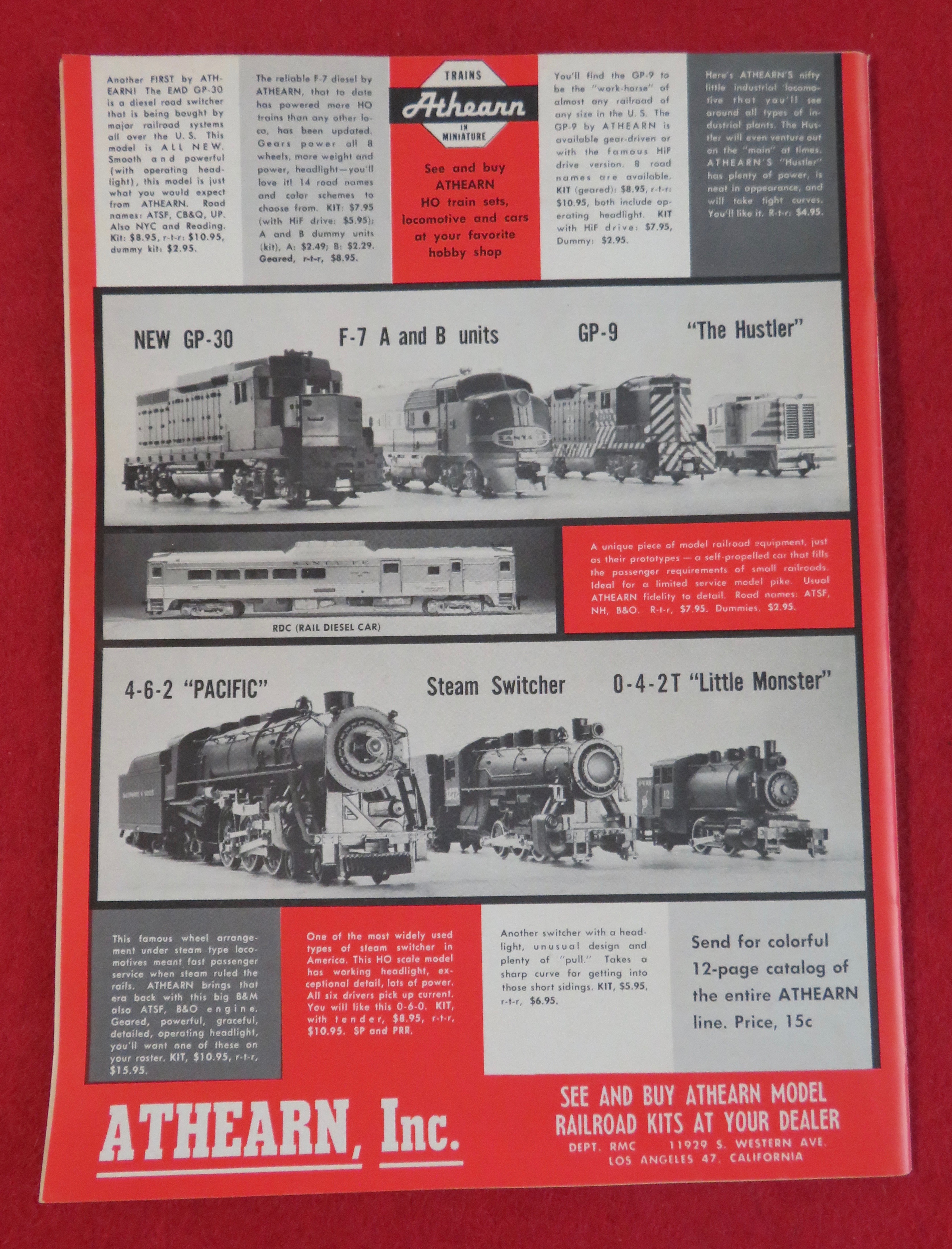 Railroad Model Craftsman Magazine December 1963