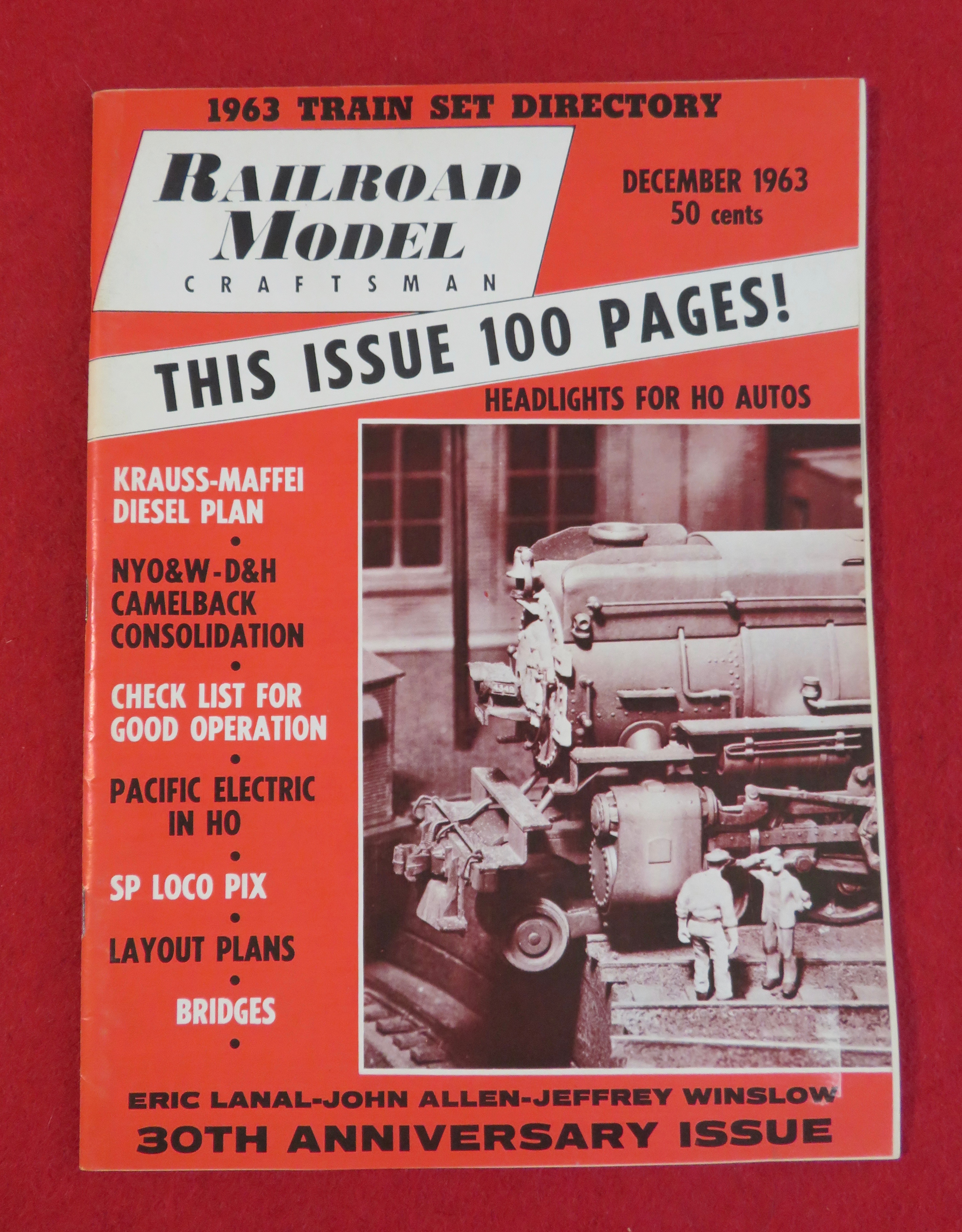 Railroad Model Craftsman Magazine December 1963