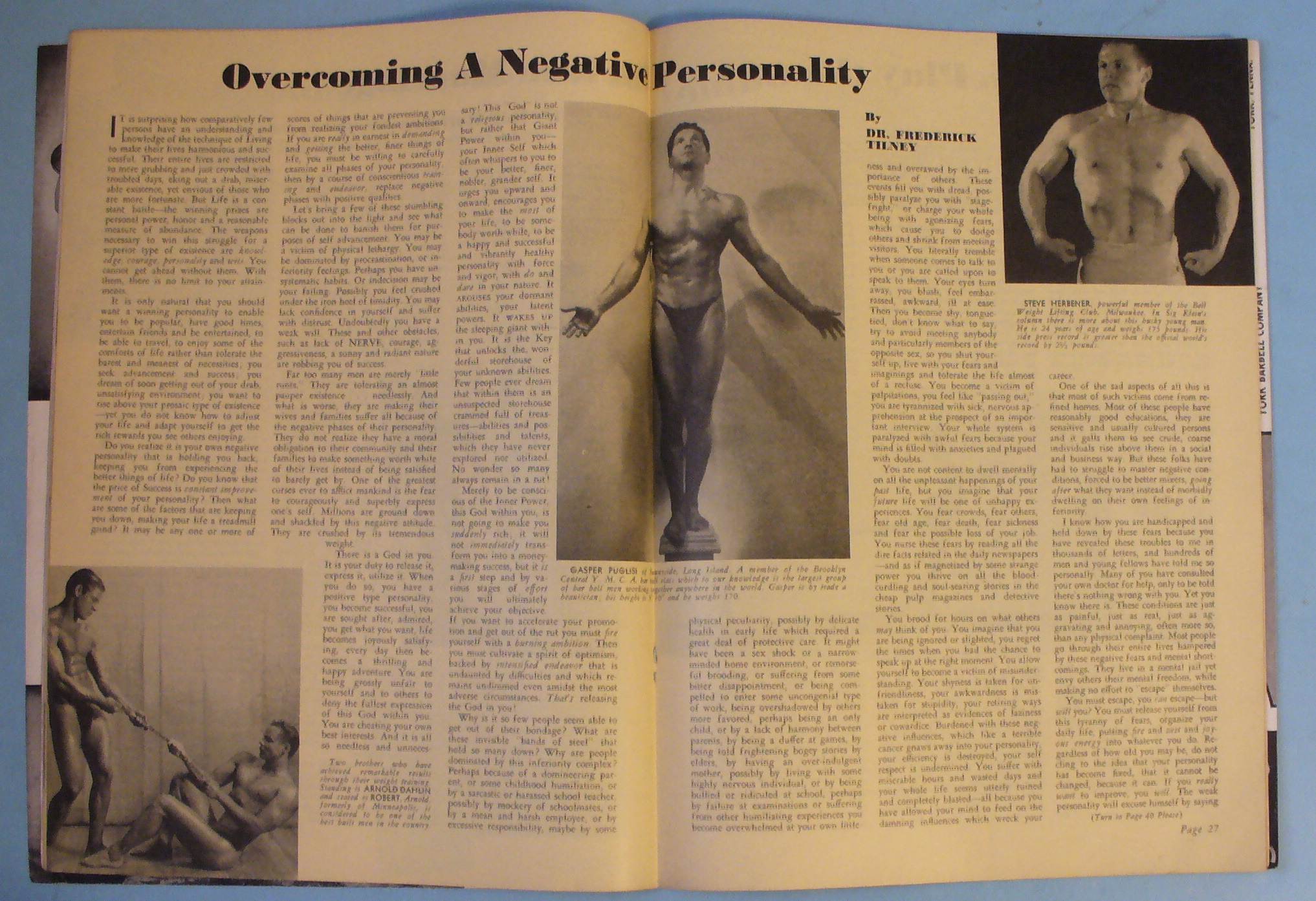 Strength & Health Magazine April 1939  Jack Channing