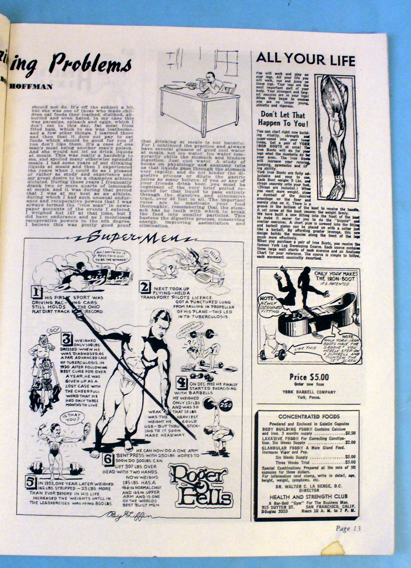 Strength & Health Magazine April 1939  Jack Channing