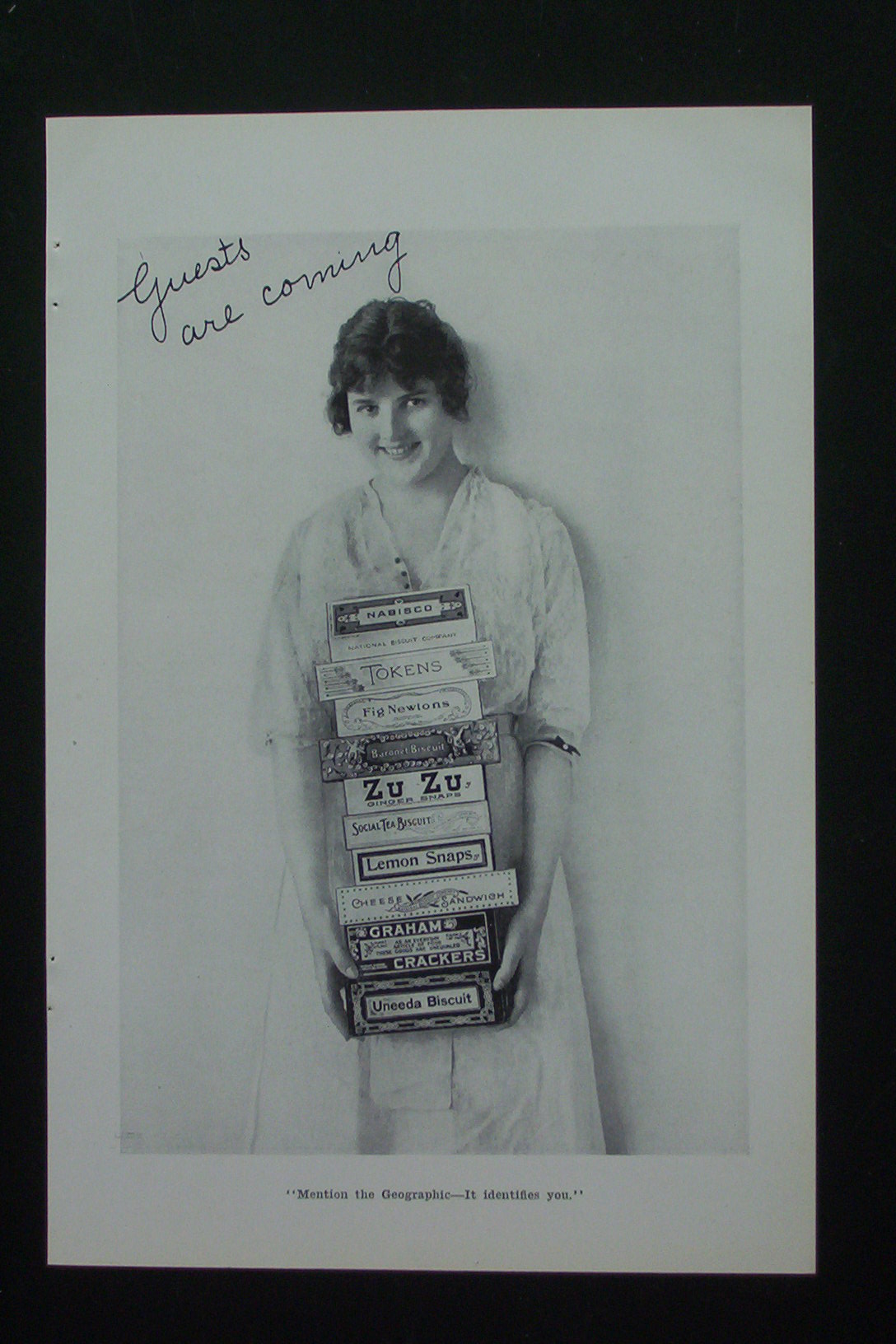 1916 Nabisco National Biscuit with Variety of Products