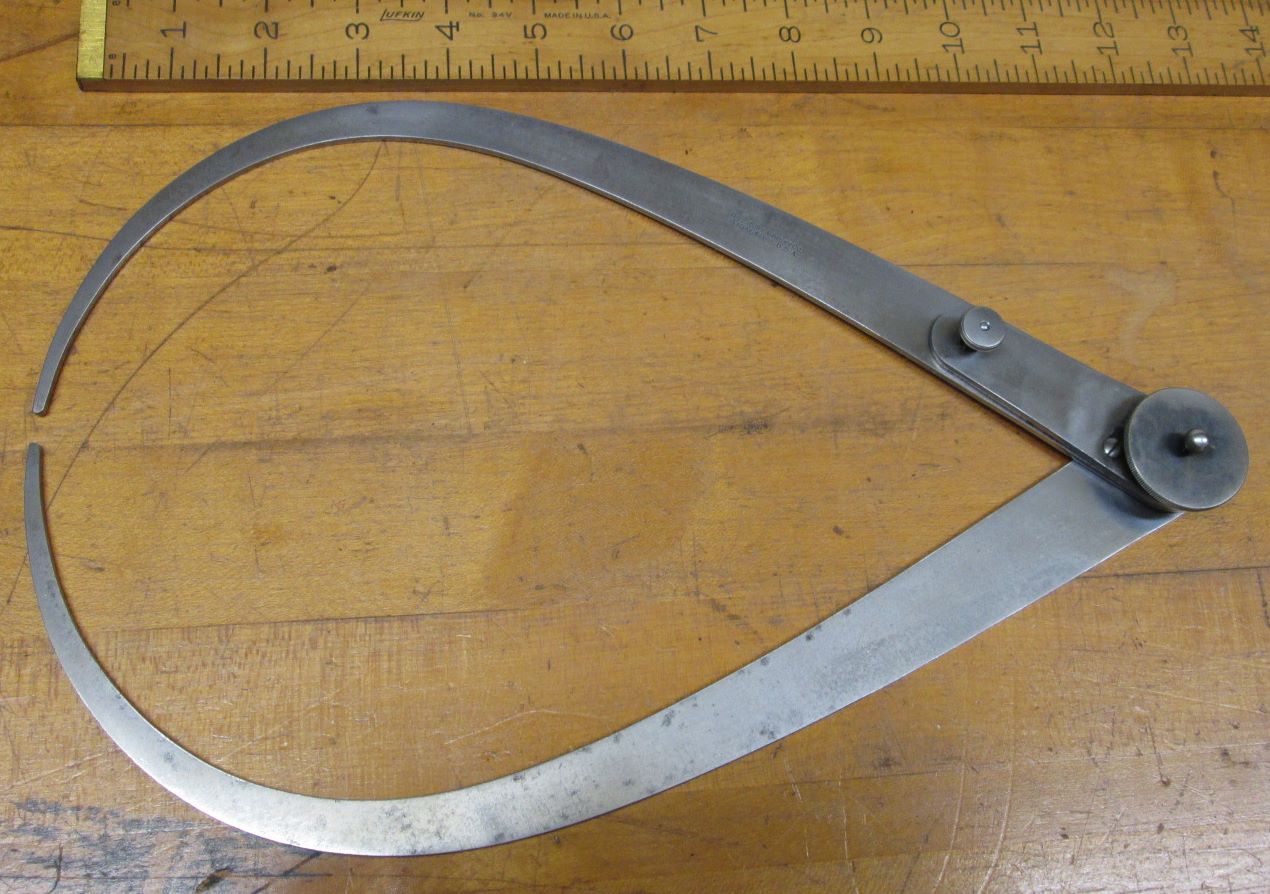 Starrett No. 38-12 Outside Lock Joint Calipers