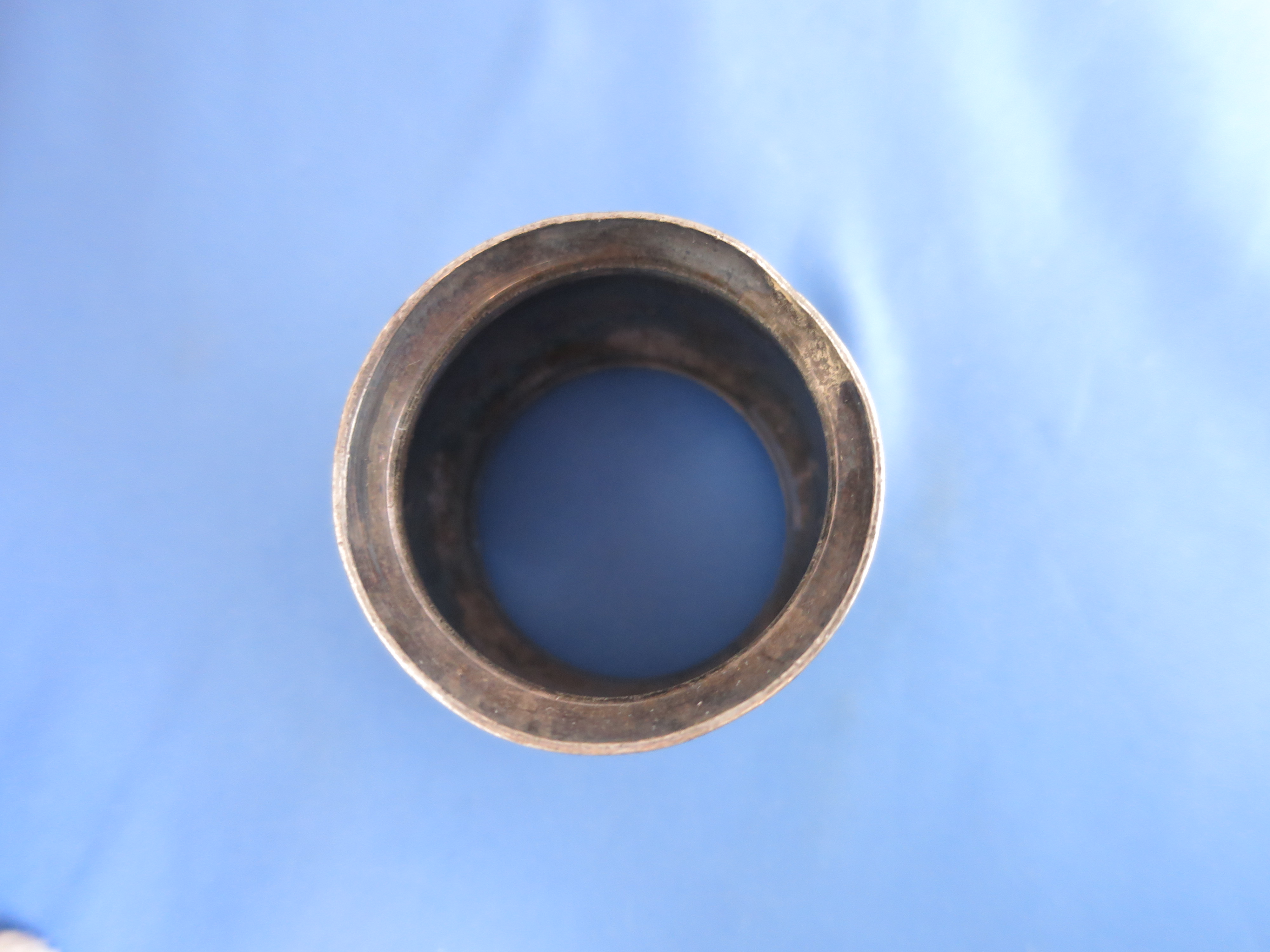 Antique Sterling Silver Napkin Ring Monogrammed Lyle