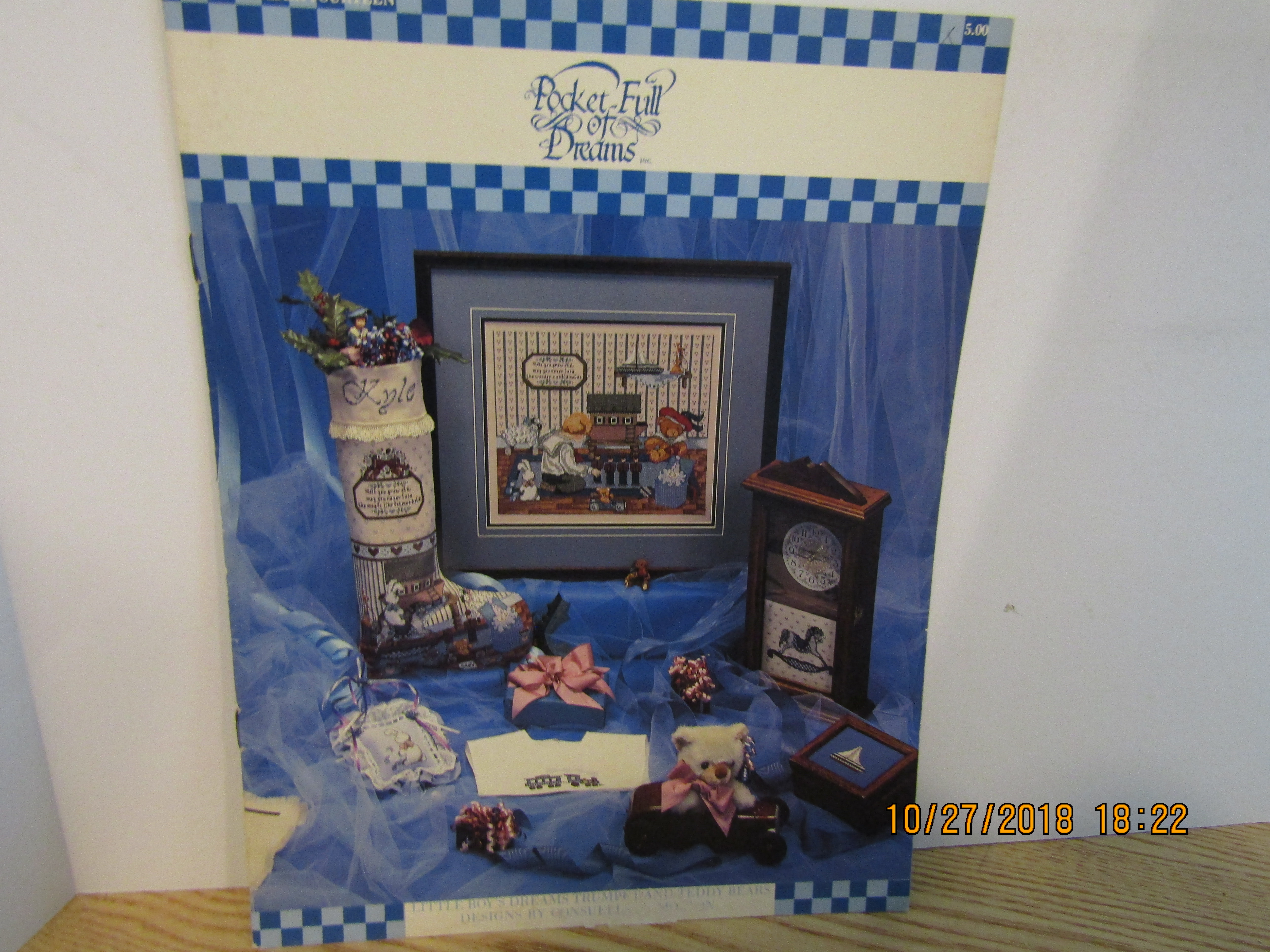 PFD Little Boy's Dreams Trumpet and Teddy Bears #14