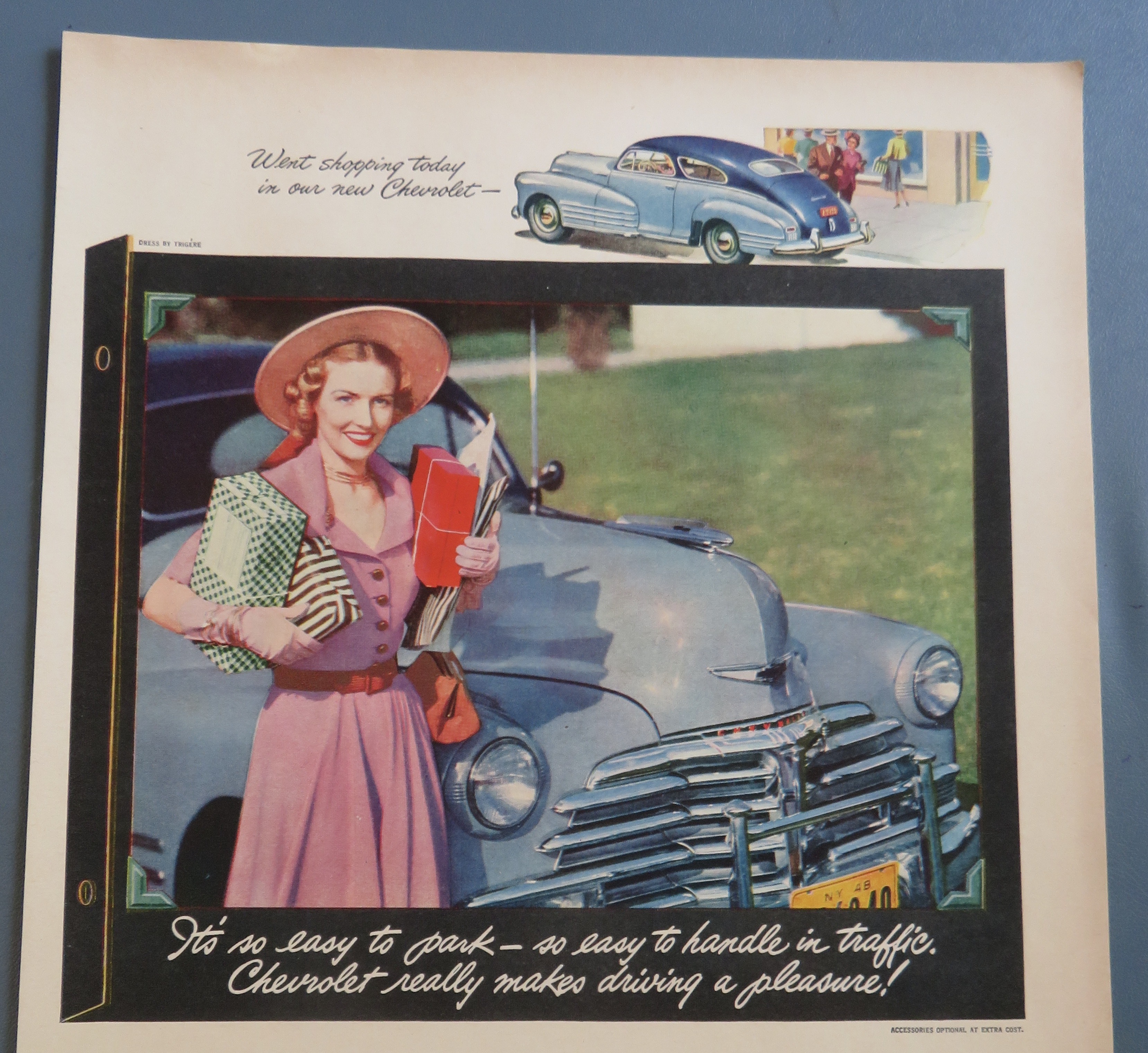 1948 Chevrolet Automobile with Chevrolet Is First