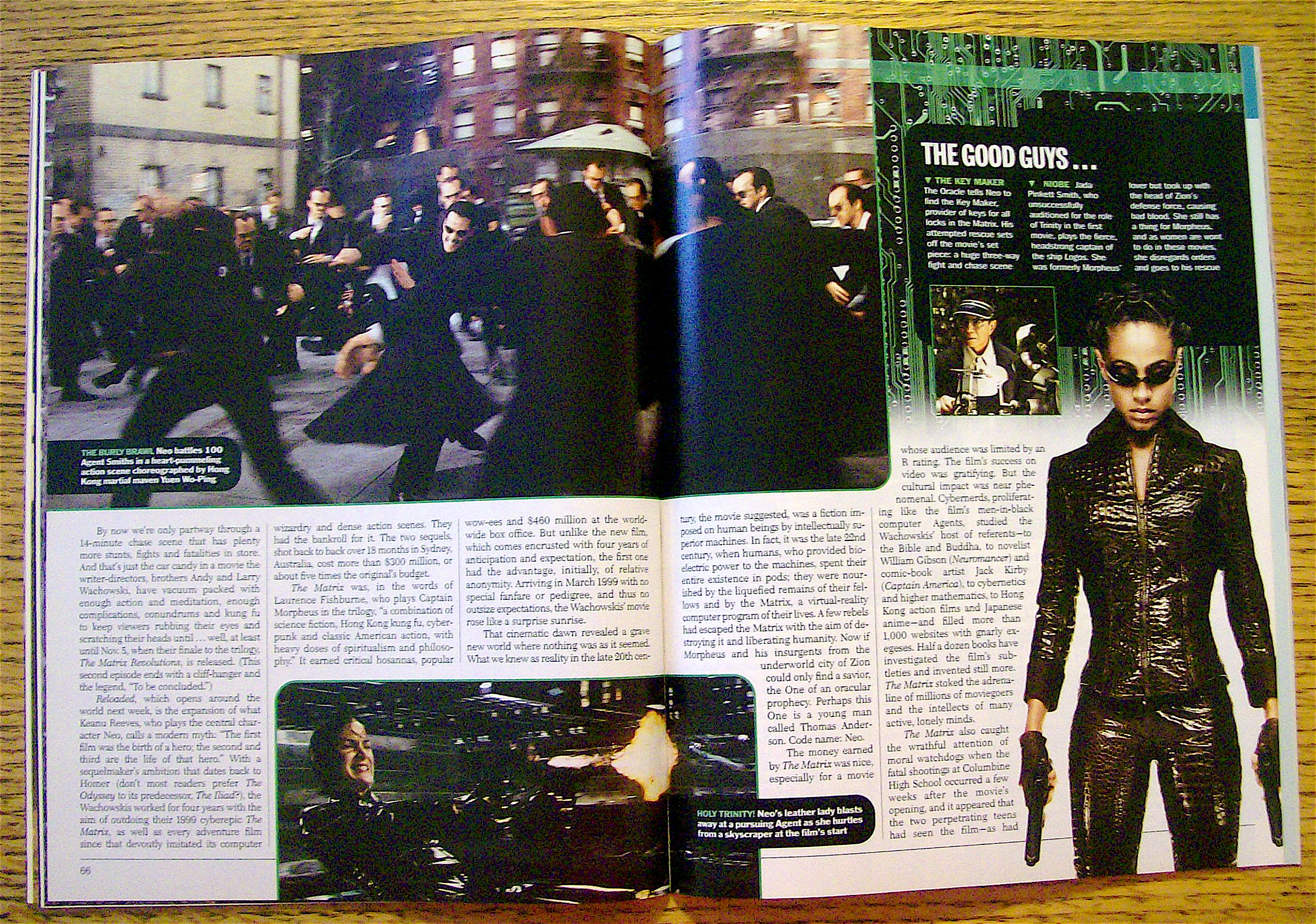 Time Magazine May 12, 2003 Secrets Of The New Matrix