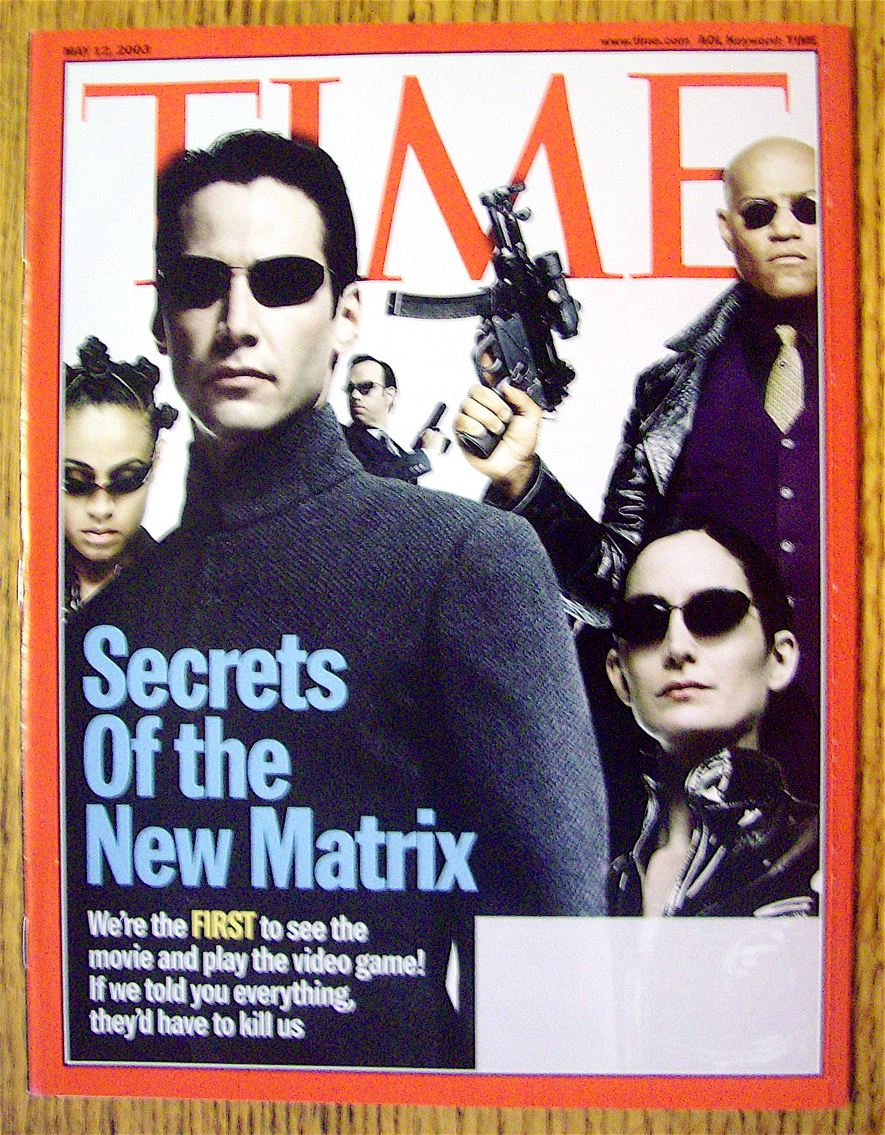 Time Magazine May 12, 2003 Secrets Of The New Matrix