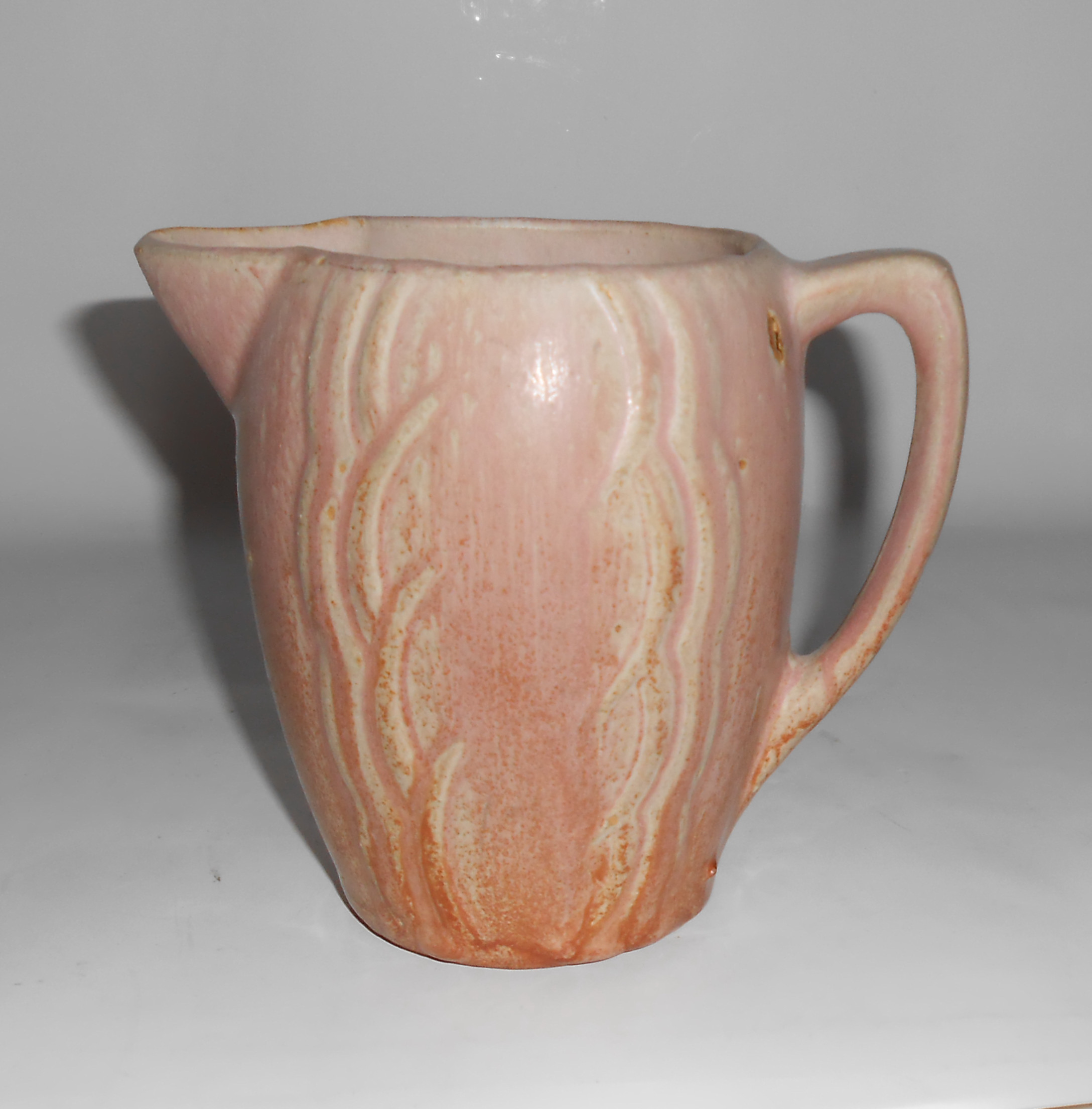 McCOY POTTERY EARLY PITCHER-GREAT GLAZE!